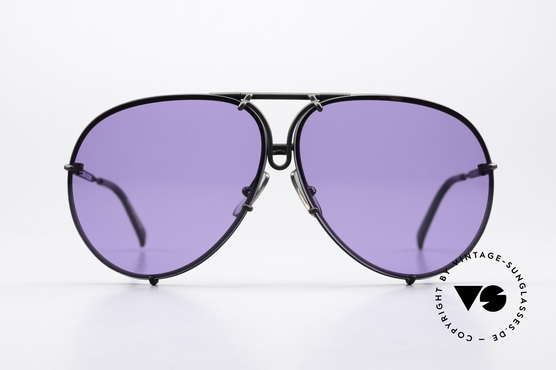 Purple Aviator Sunglasses Porsche design Carrera Porsche Design 5623 40 Gold Frame Rainbow Lens  main image 4