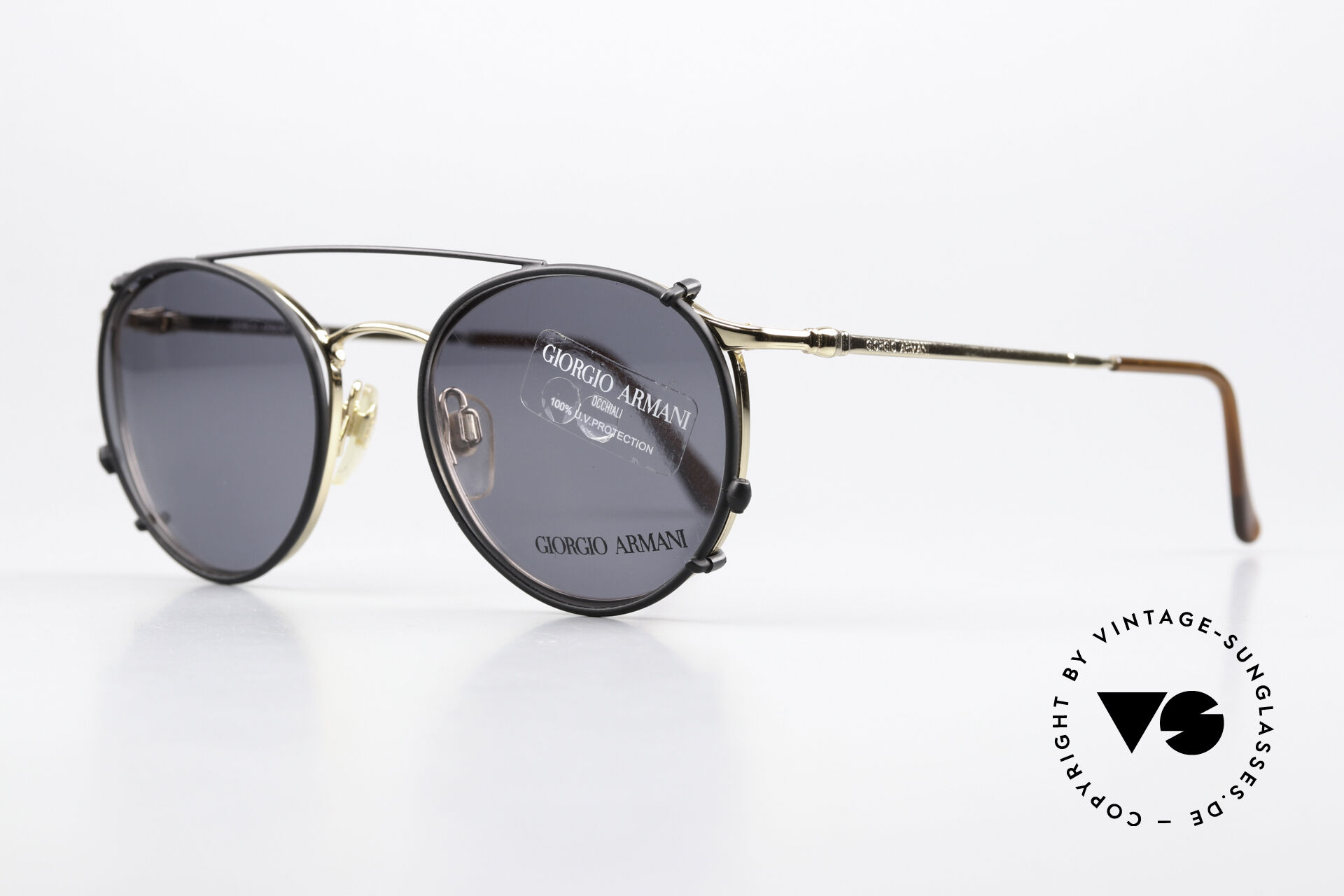 Sunglasses Giorgio Armani 132 80 s Frame With Sun Clip