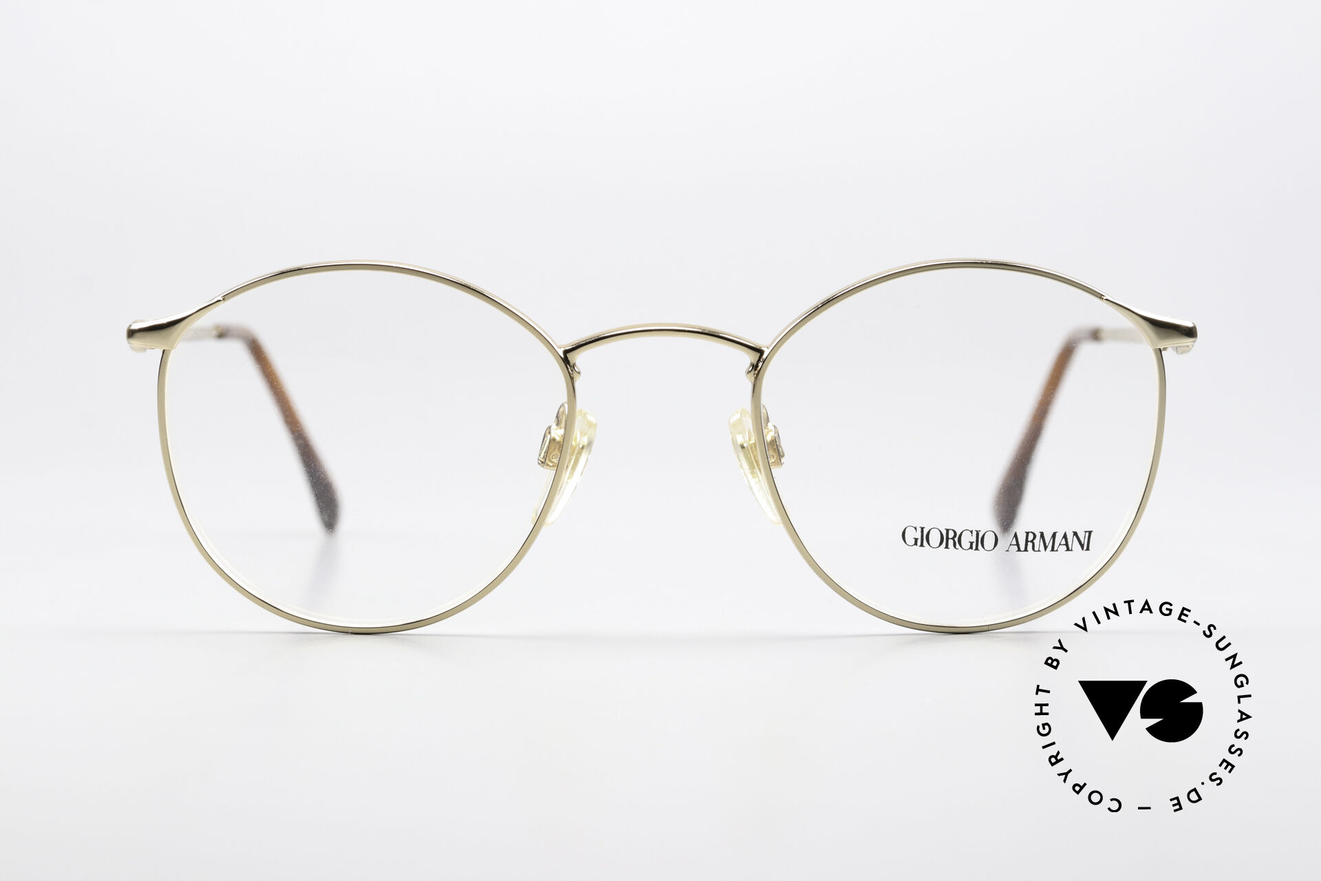 Sunglasses Giorgio Armani 132 With Blue Metallic Clip On