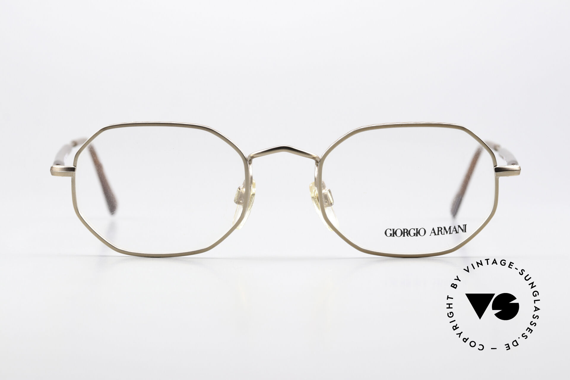 Giorgio Armani 182 Octagonal Vintage Eyewear
