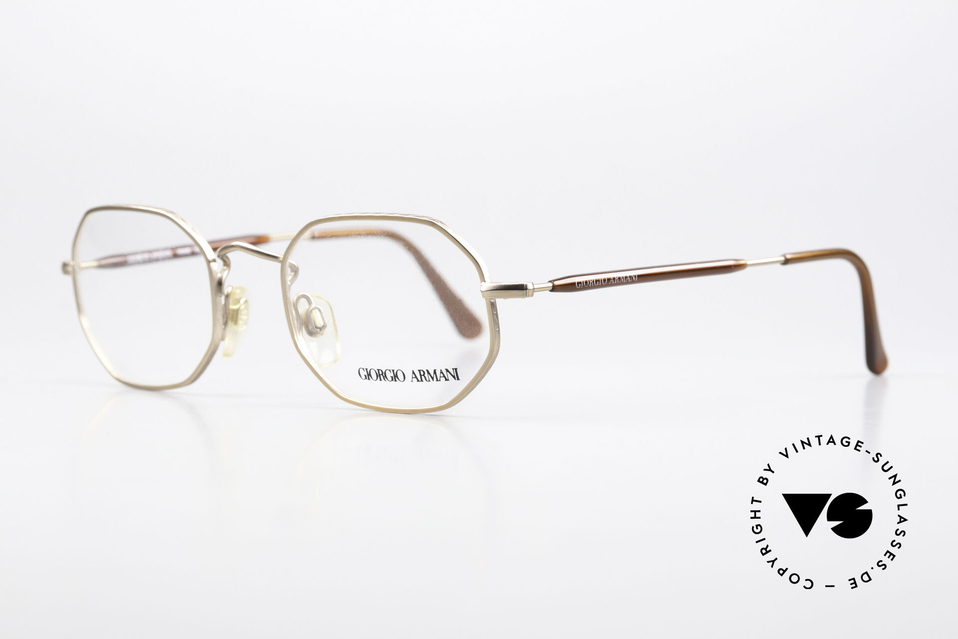 Glasses Giorgio Armani 182 Octagonal Vintage Eyewear