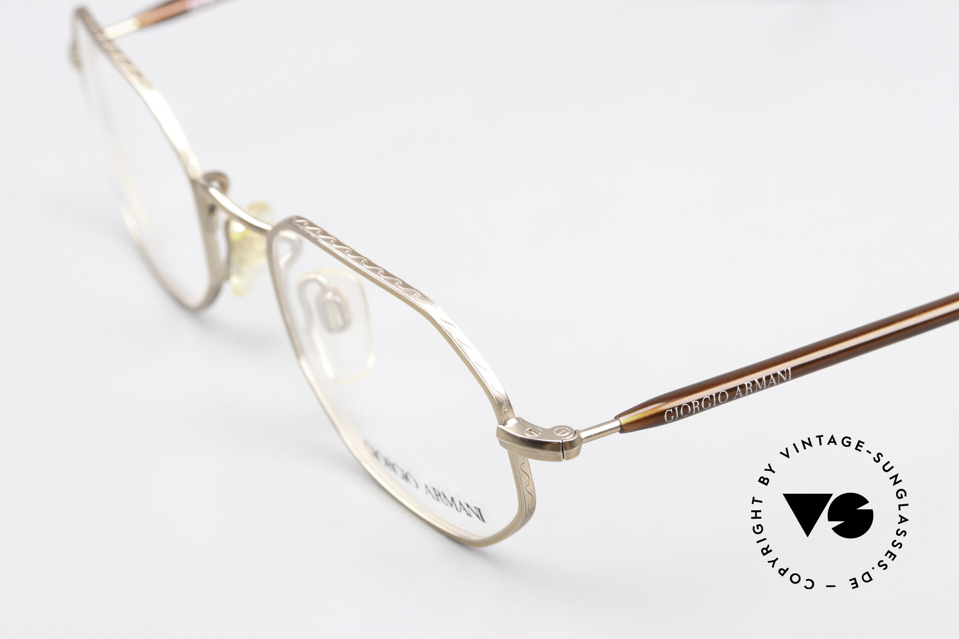 Giorgio Armani 182 Octagonal Vintage Eyewear