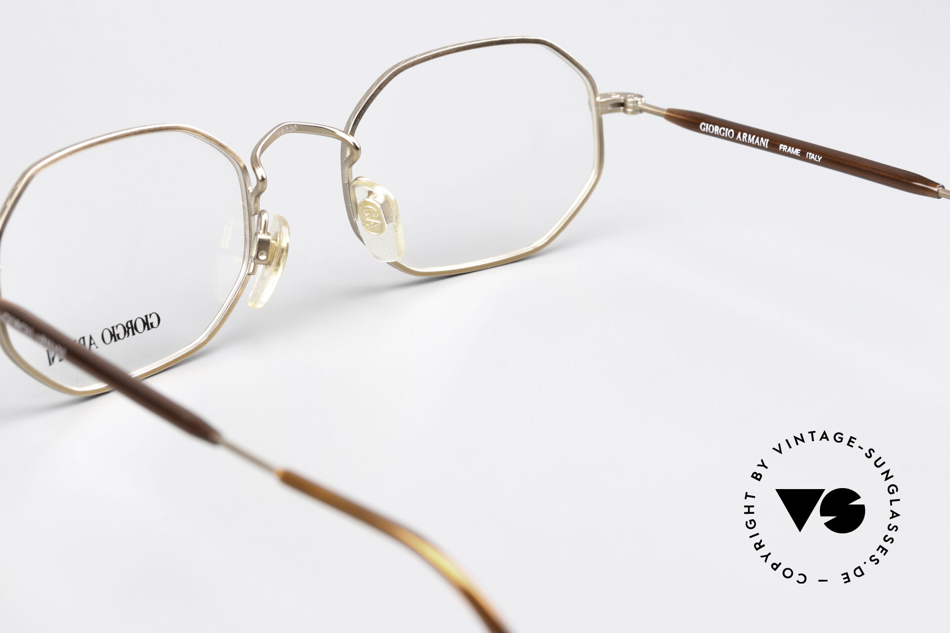 Giorgio Armani 182 Octagonal Vintage Eyewear