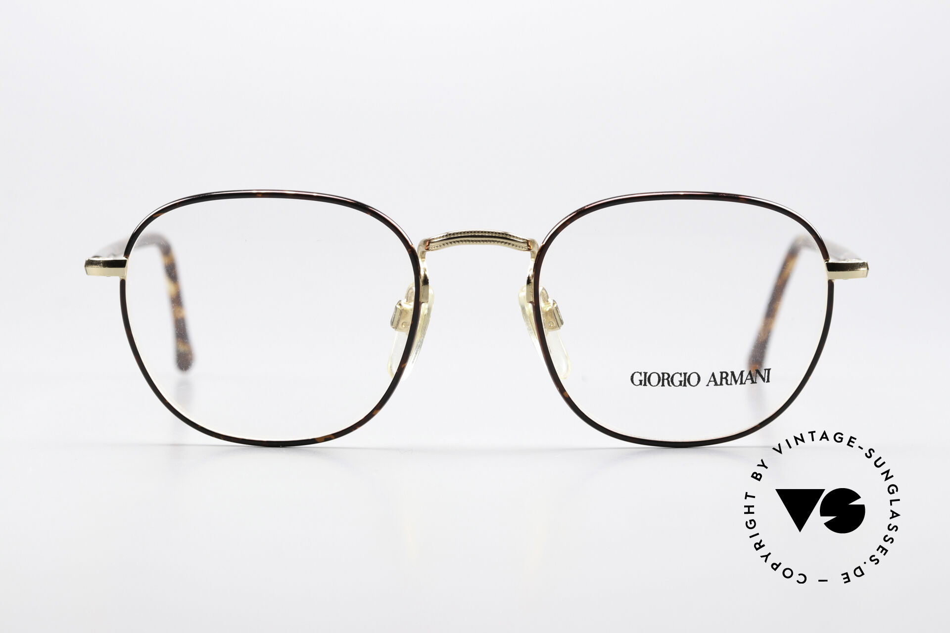 Glasses Giorgio Armani 162 Square Panto Design 90's