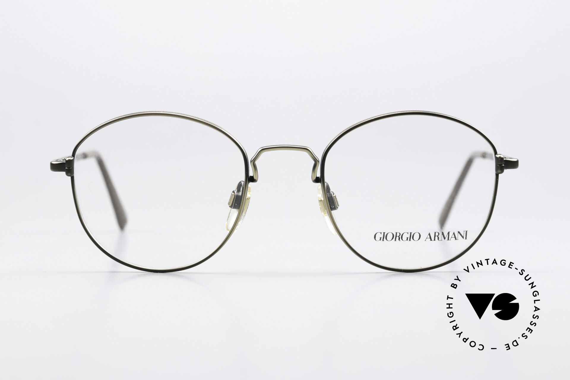 Glasses Giorgio Armani 174 Round 80's Specs Panto Style