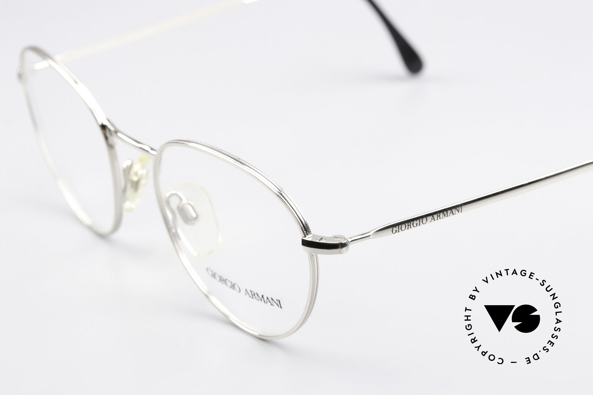Glasses Giorgio Armani 165 Panto Eyeglasses 80s 90s