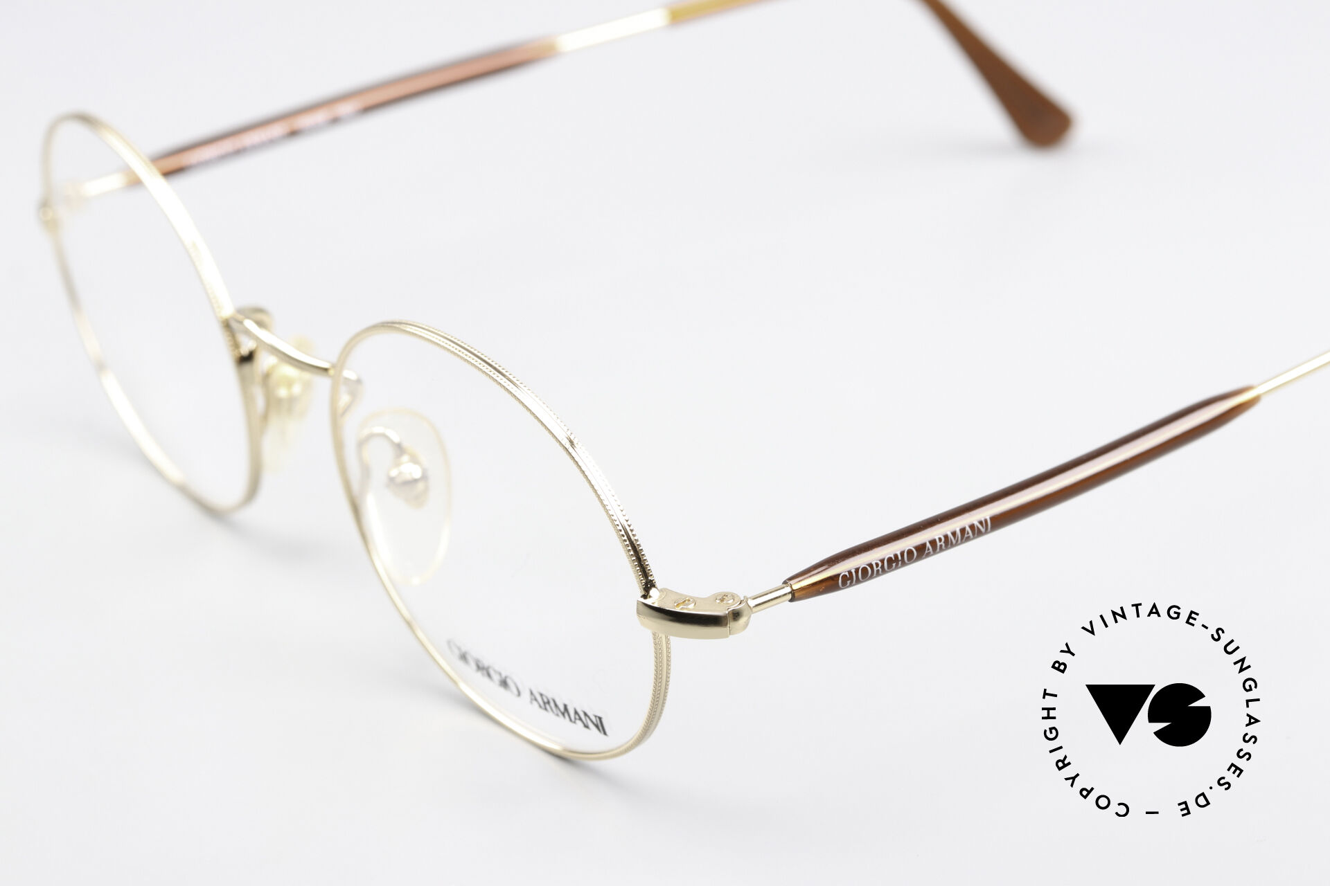 Giorgio Armani 172 No Retro 90s Oval Glasses