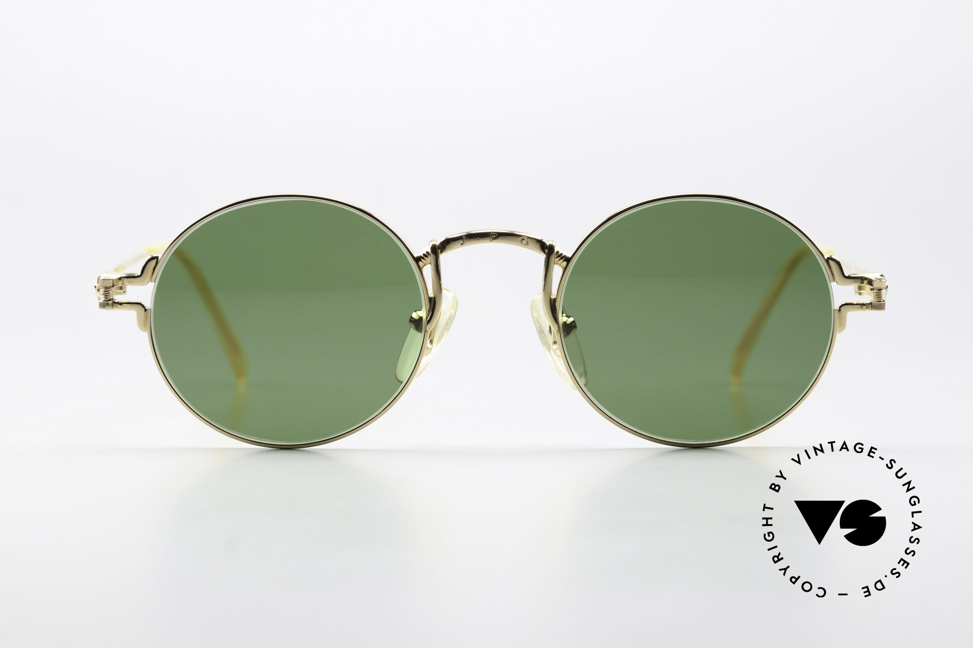 Sunglasses Jean Paul Gaultier 55-3171 22ct Gold-Plated 90's Frame