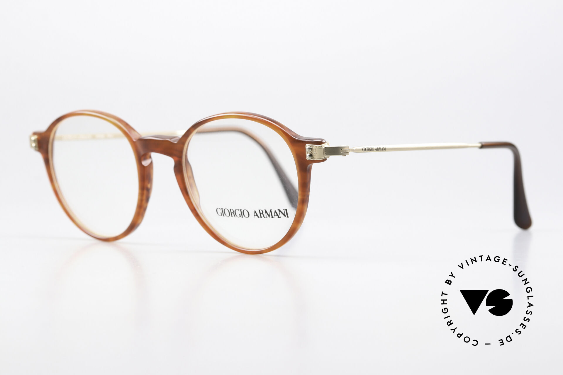 Glasses Giorgio Armani 358 Frame Auburn Matte Gold