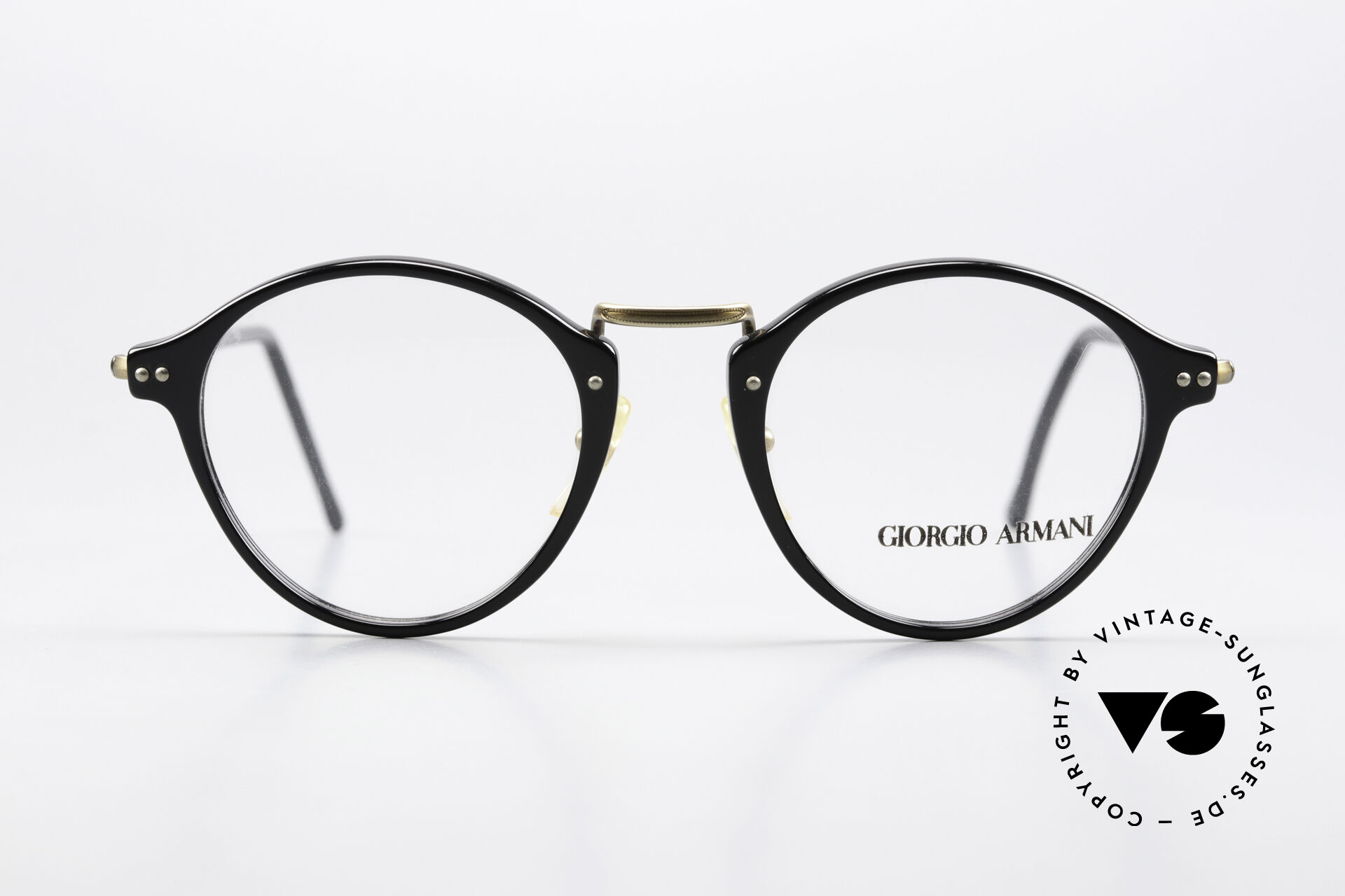 Glasses Giorgio Armani 360 1990's Eyeglasses Panto