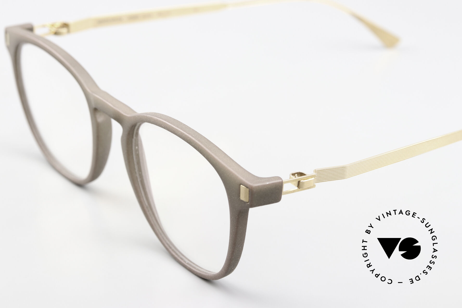 MYKITA Mylon Hybrid Agave Col. 315 Gold Frame MYKITA MYLON HYBRID MOJAVE sunglasses main image 2