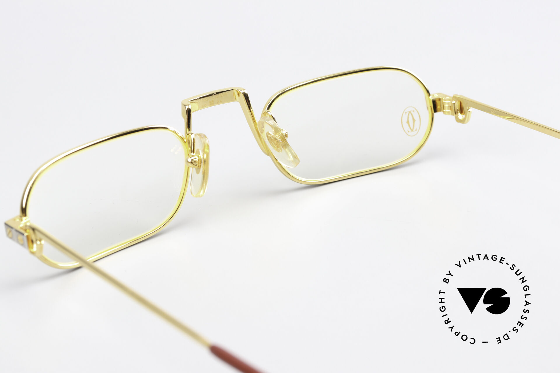 Glasses Cartier Demi Lune Santos M Best Selling Size In 1987