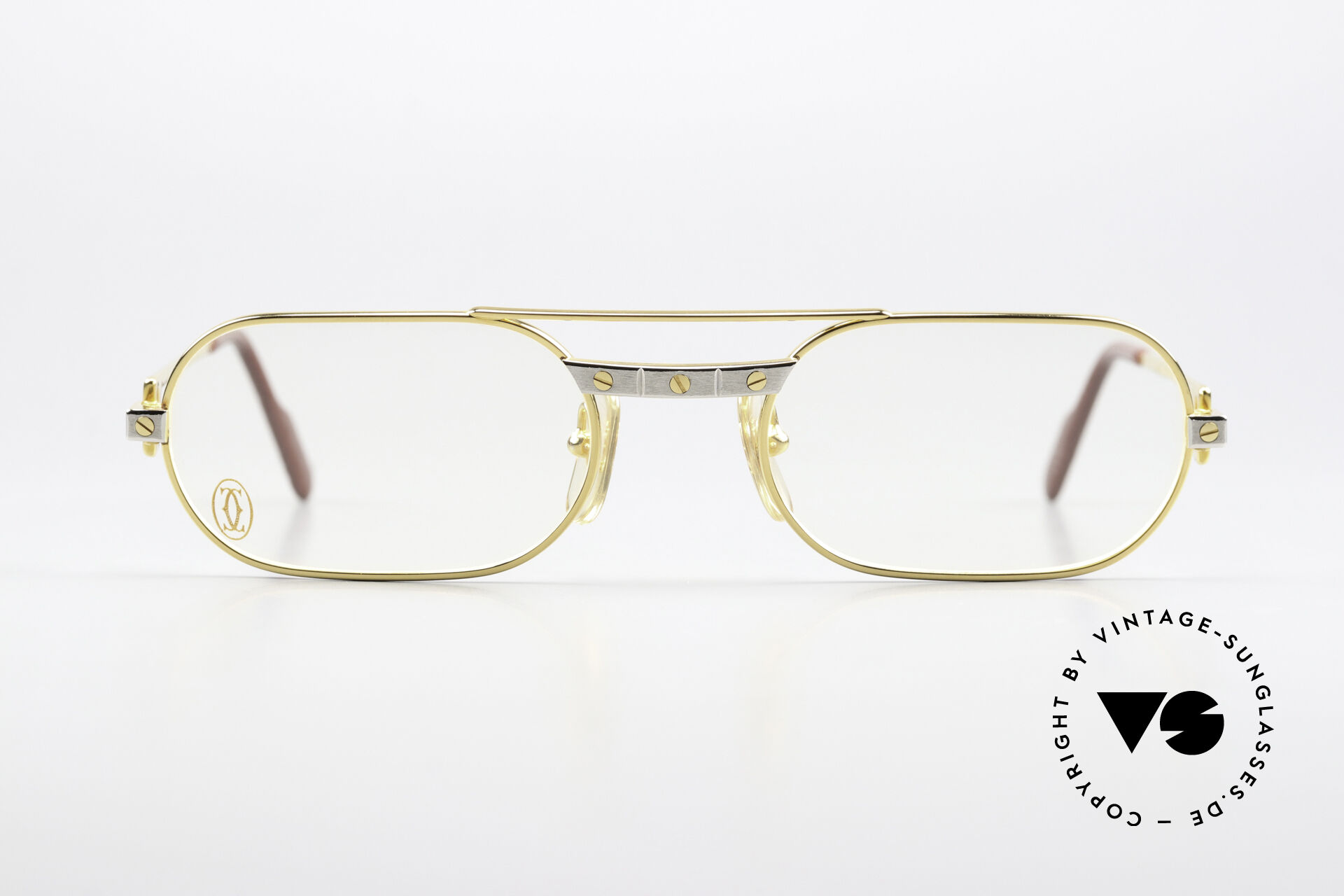 Glasses Cartier MUST Santos S 80 s Vintage Frame Unisex