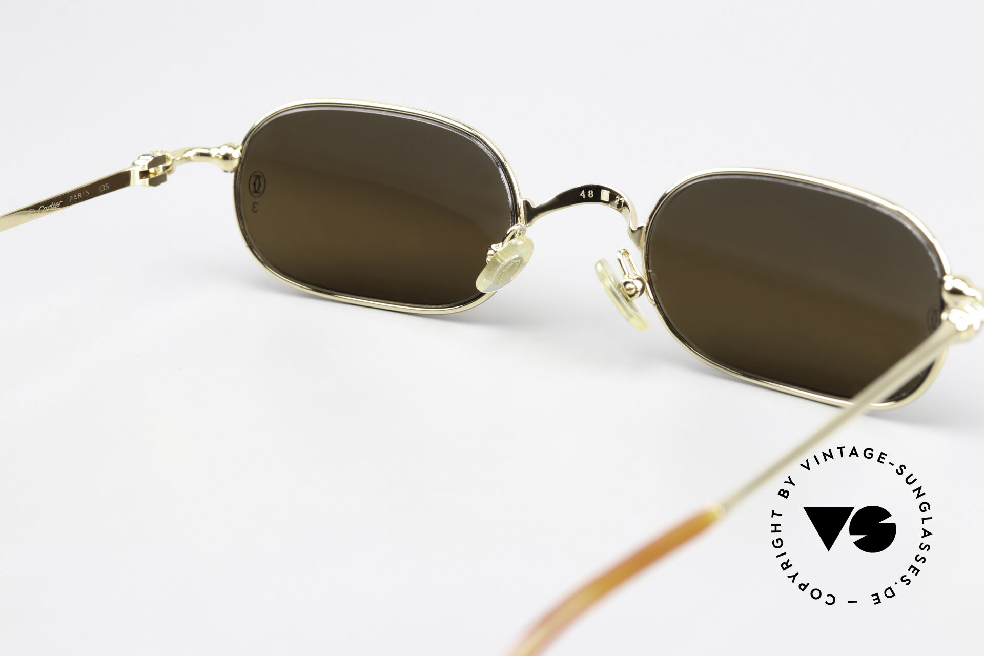 Sunglasses Cartier Orfy - S Original Lenses With Logo