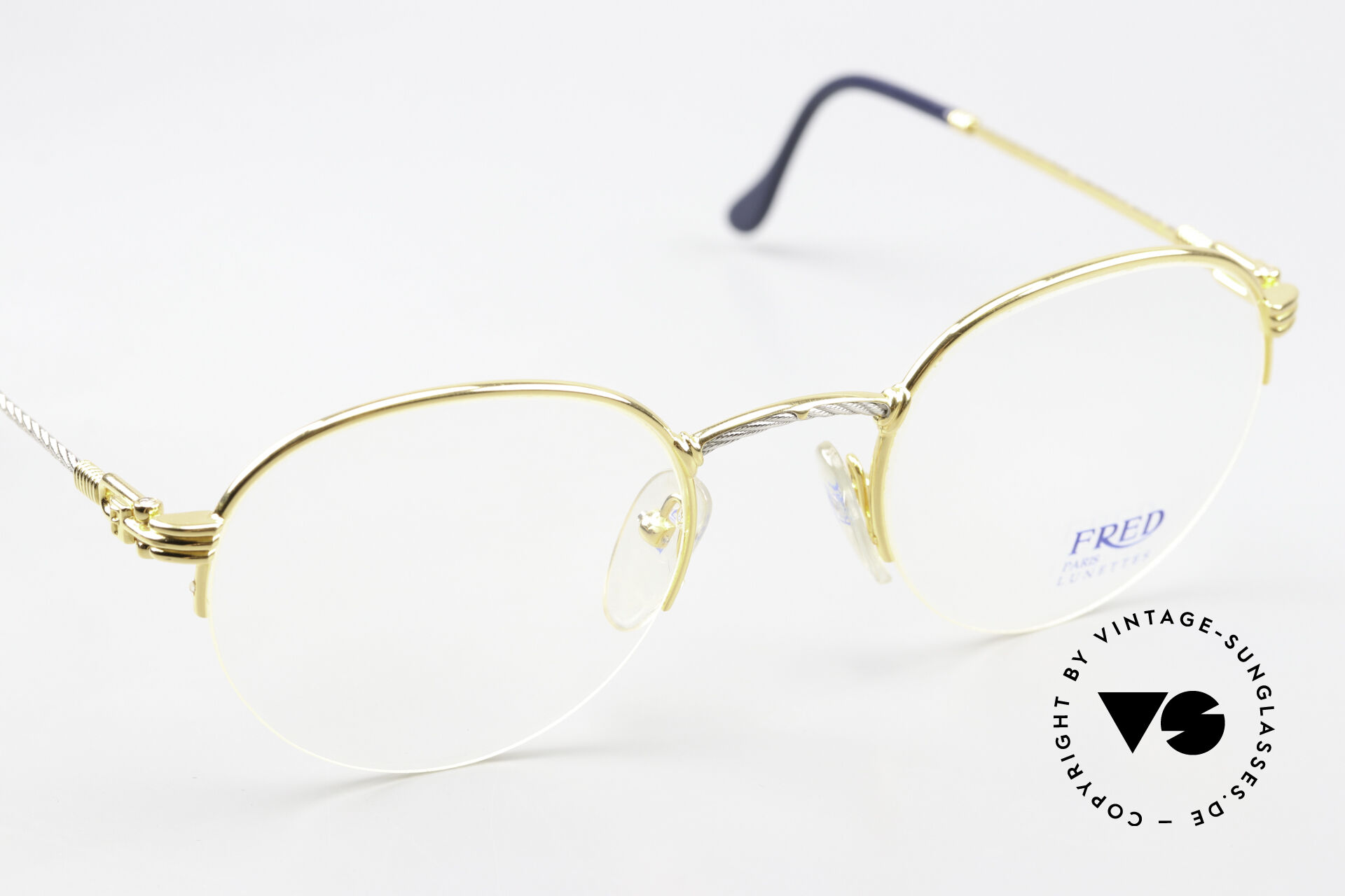 Glasses Fred Grand Largue L Ultra Rare 52mm L Size