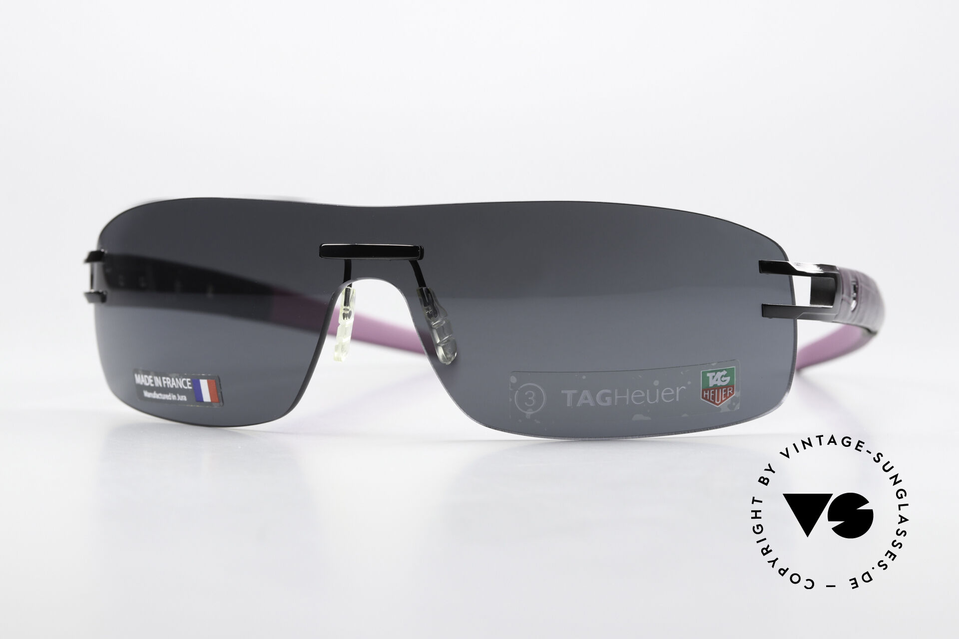 Sunglasses Tag Heuer L Type 0452 Alligator Leather Shades