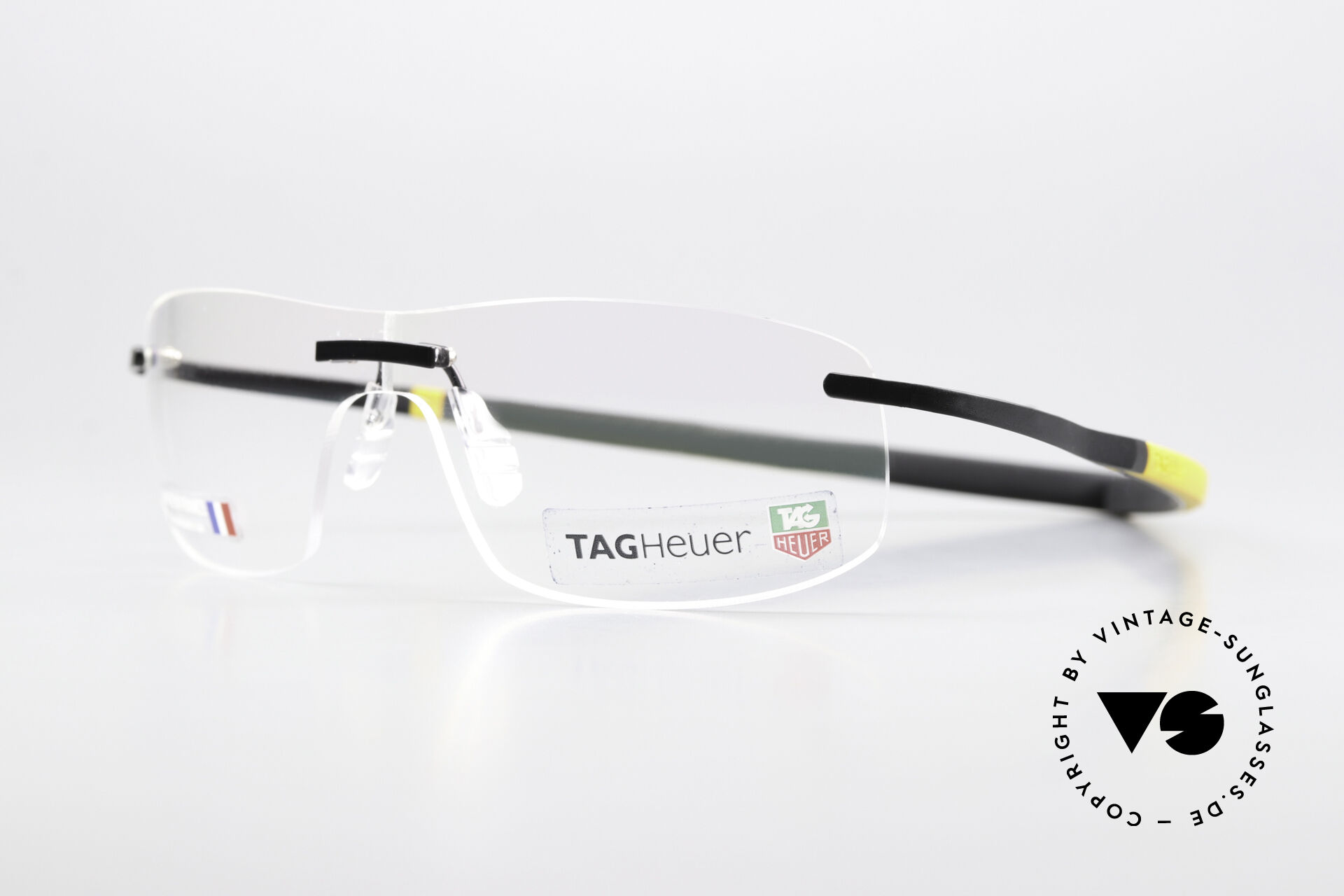 Tag heuer rimless titanium glasses on sale