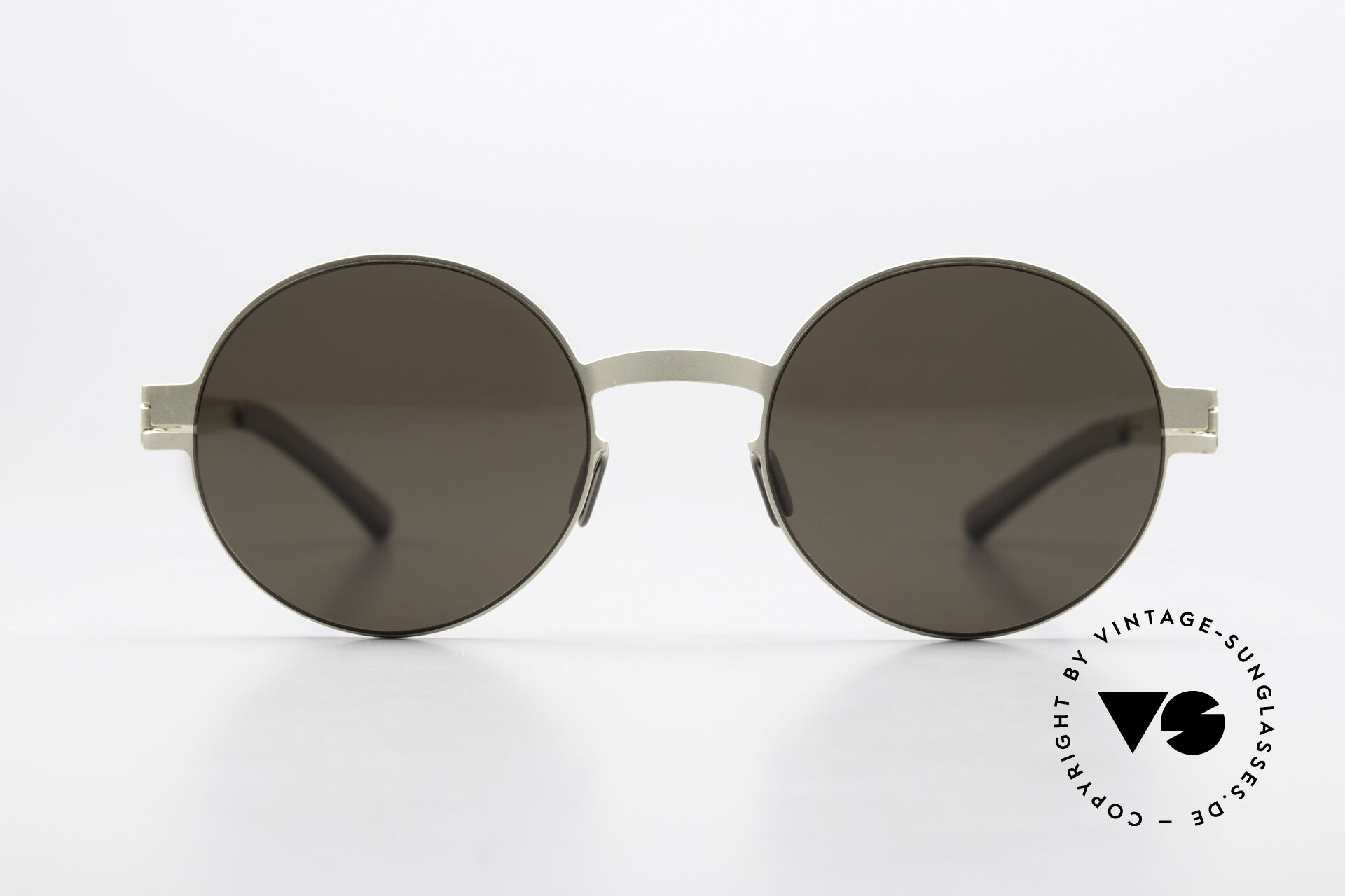 サングラス Mykita SS25 Unisex SUNGLASSES (MMECHO002 307 BROWN) Sunglasses Mykita Moon Unisex Sunglasses Round
