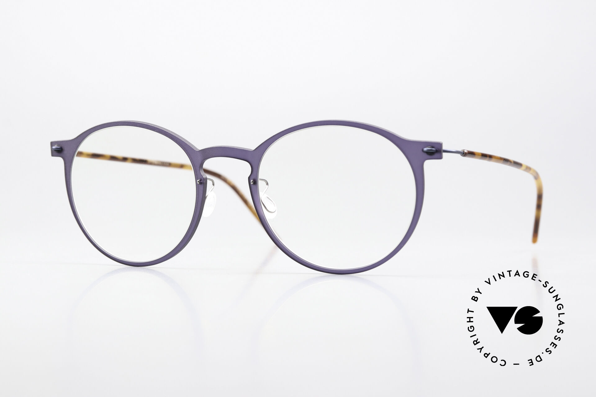 Glasses Lindberg 6541 NOW Purple And Tortoise Frame