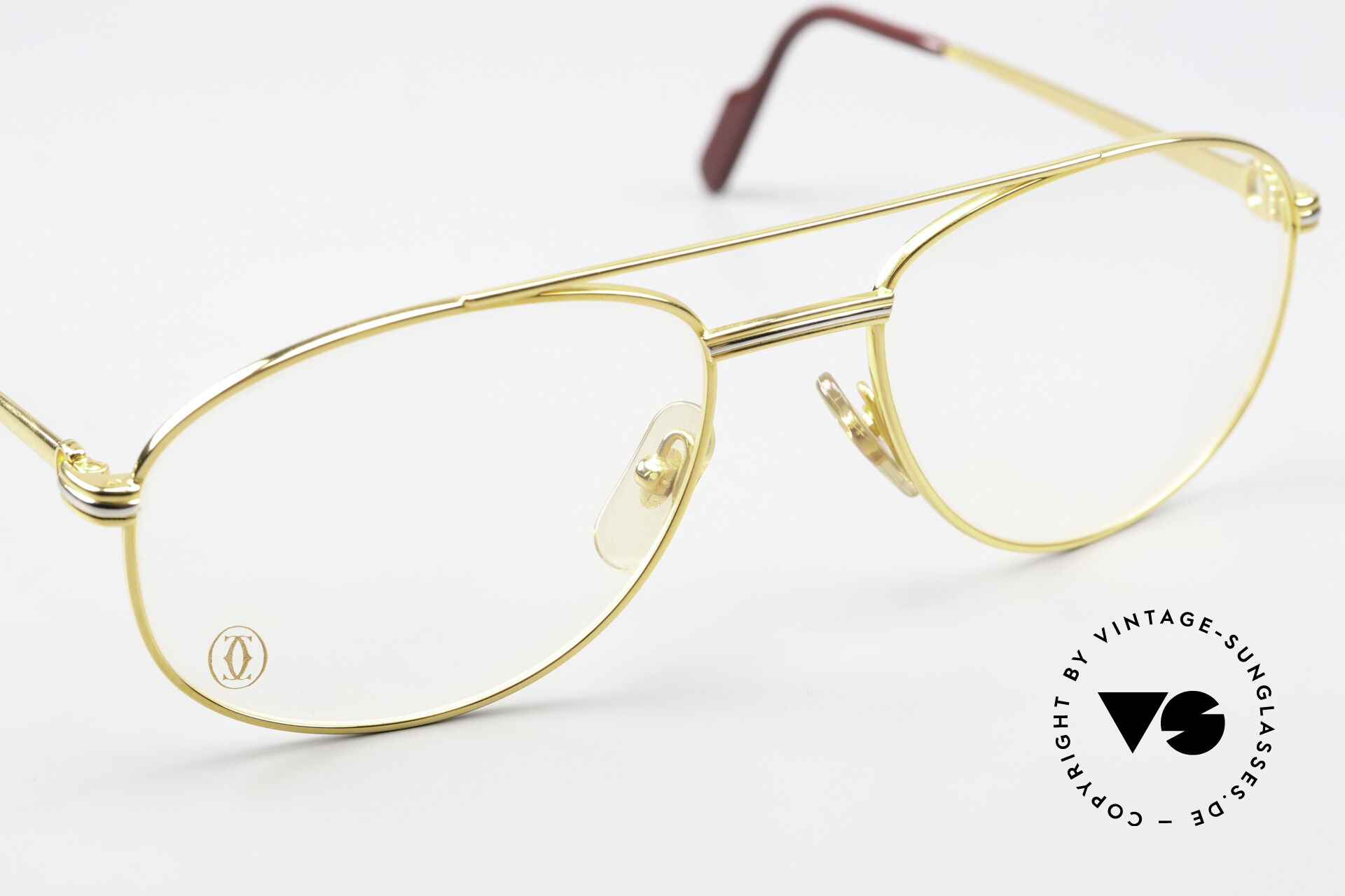 Glasses Cartier Driver - M 90's Luxury Aviator Frame