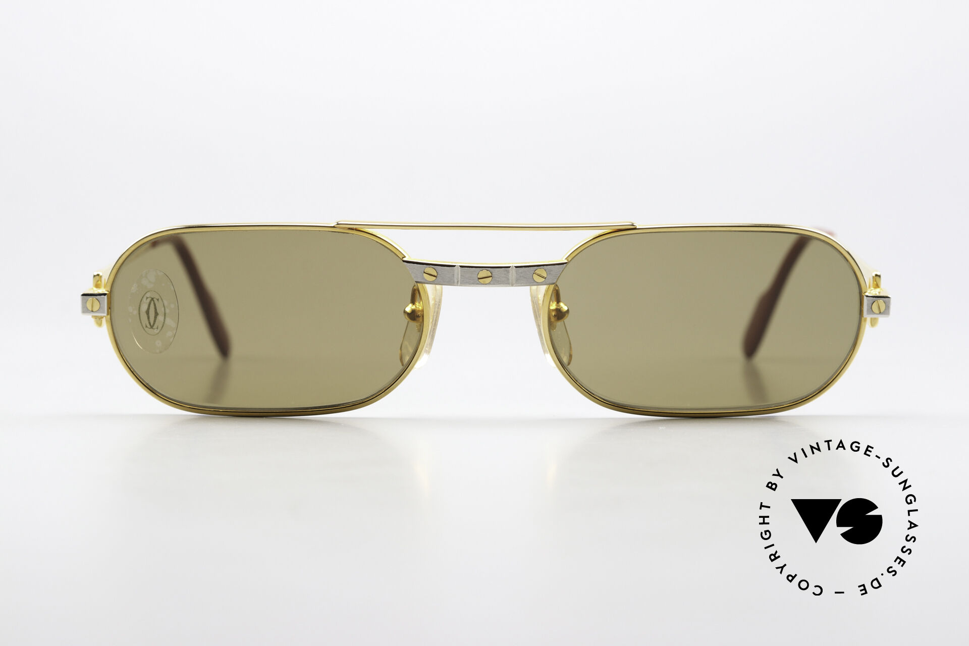 Cartier MUST Santos M Elton John 80 s Sunglasses