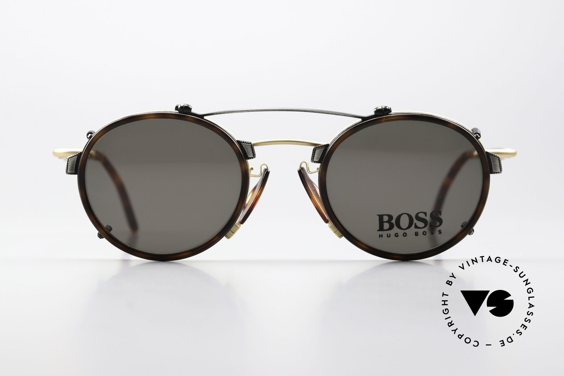 Sunglasses BOSS 4707 Sun Clip Panto Frame 90 display picture 2