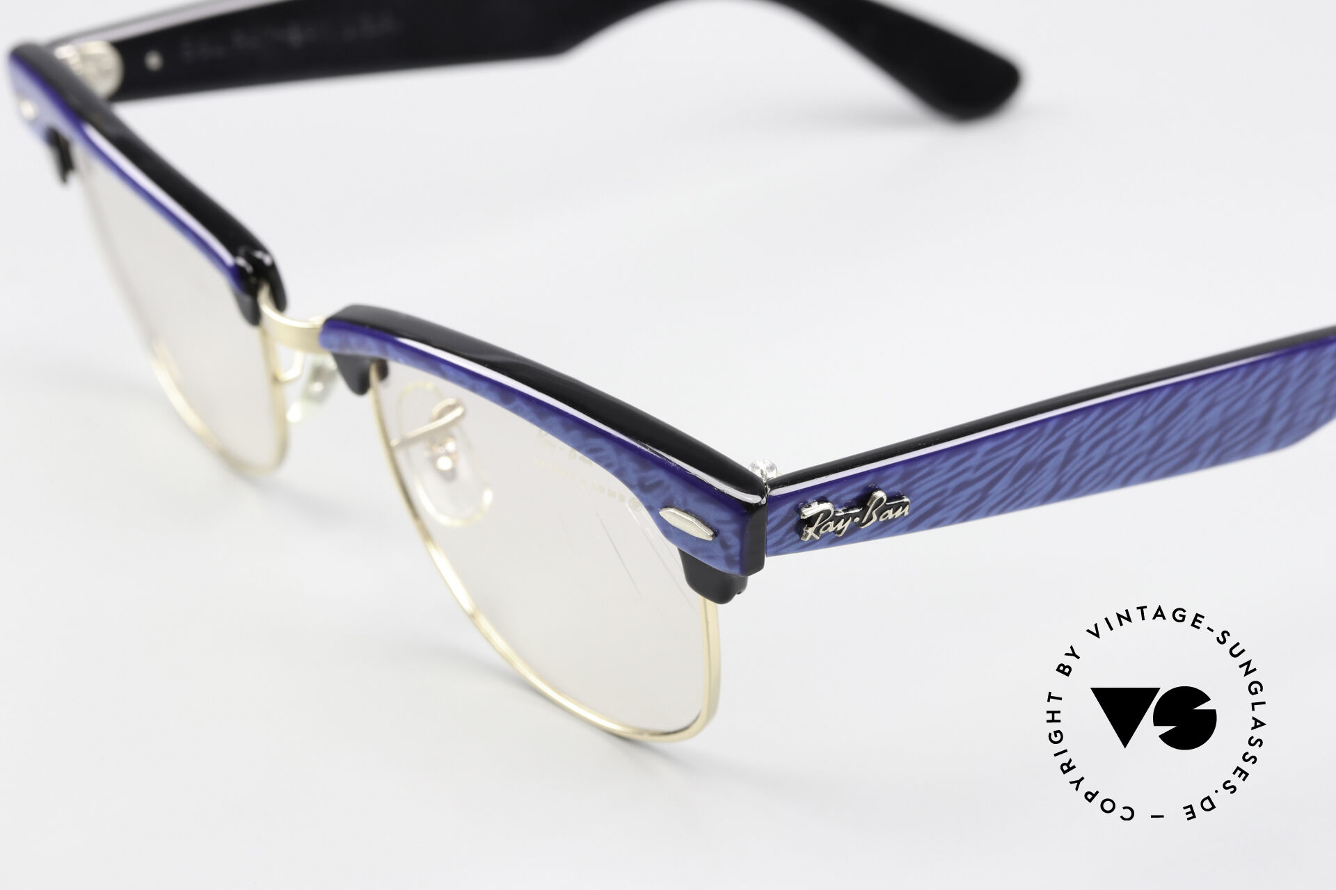 Ray Ban Clubmaster Hybrid Customized One Of A Kind