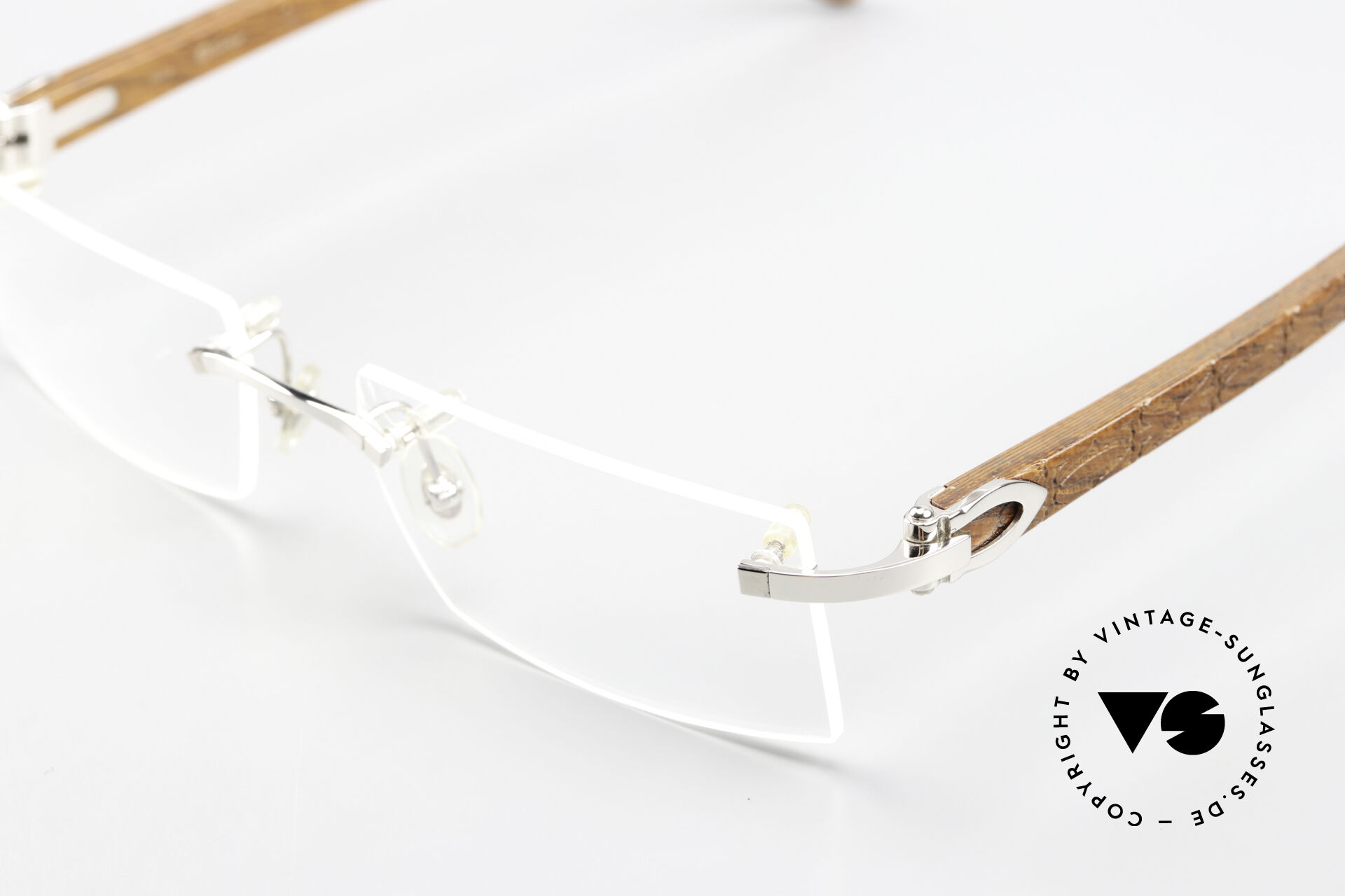 Glasses Cartier Formentera Africa Bubinga Wood Glasses