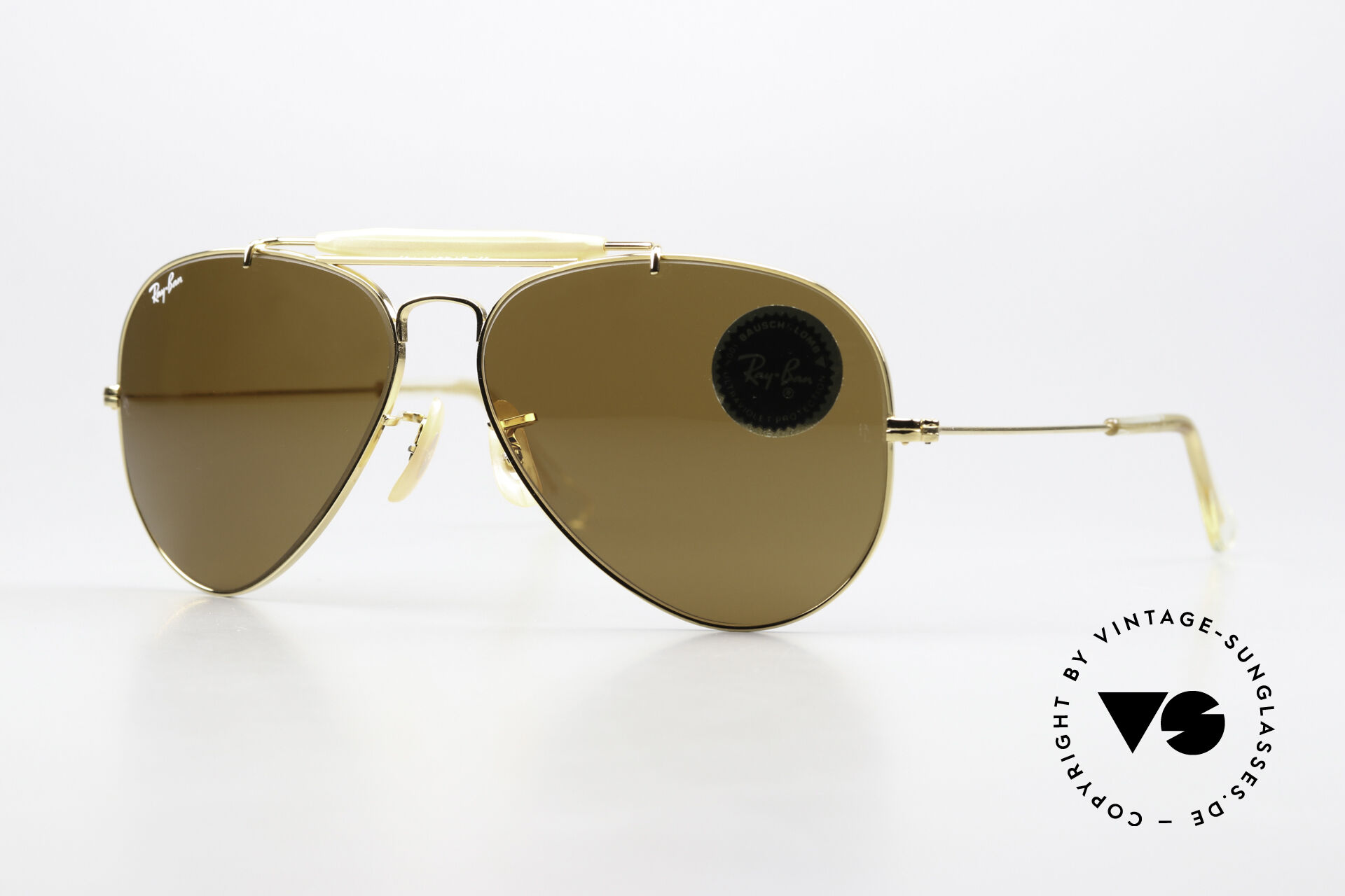 Sunglasses Ray Ban Outdoorsman Rare 58mm Size Shades