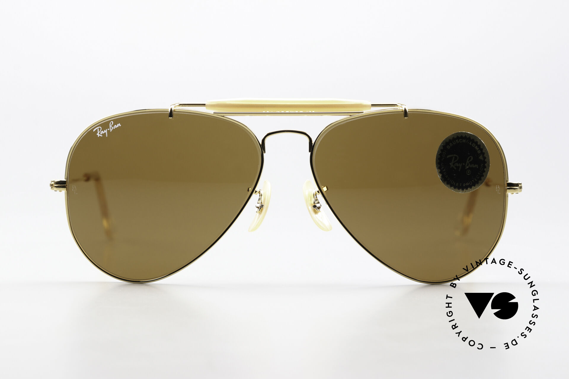Sunglasses Ray Ban Outdoorsman Rare 58mm Size Shades