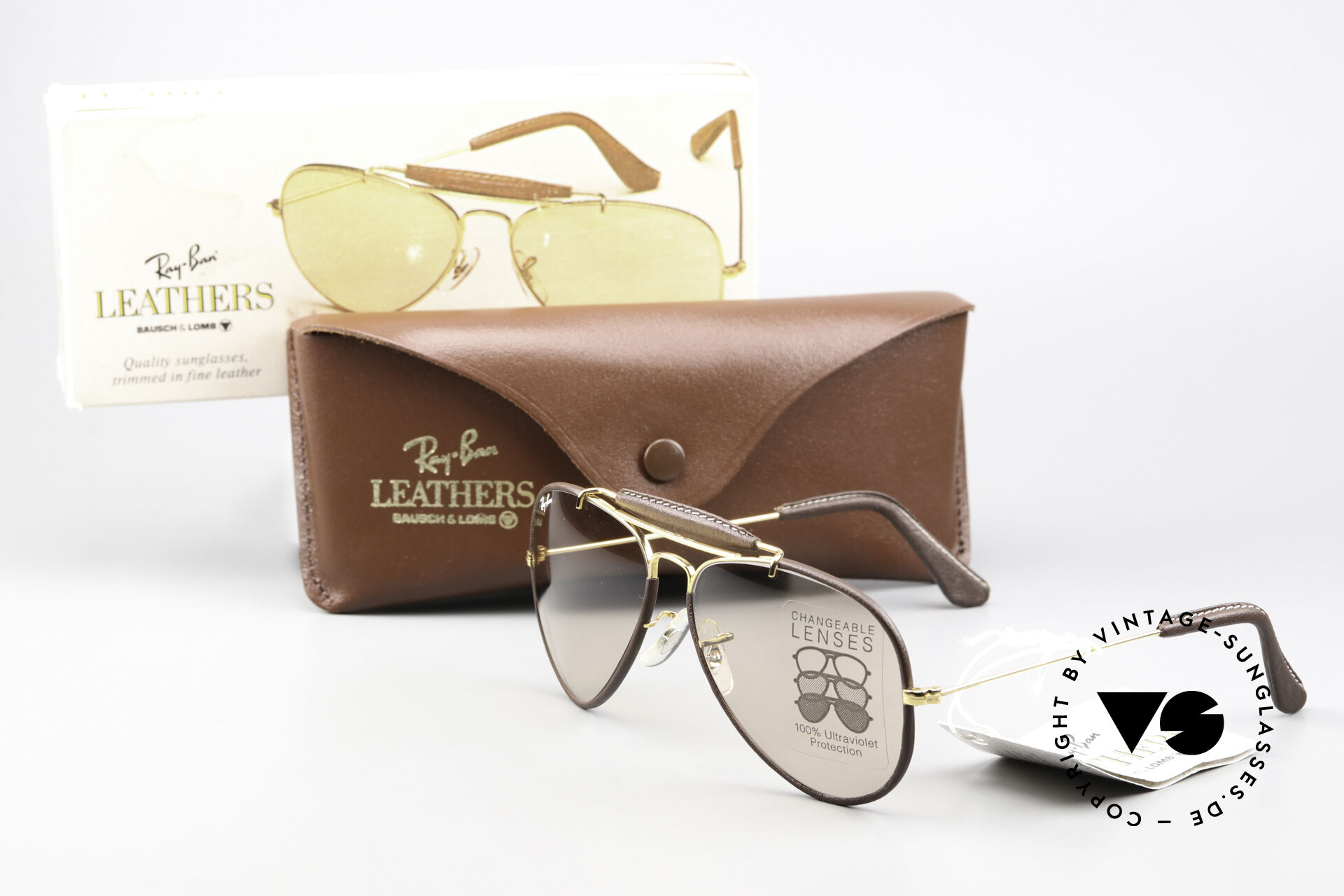 Ray ban with leather store