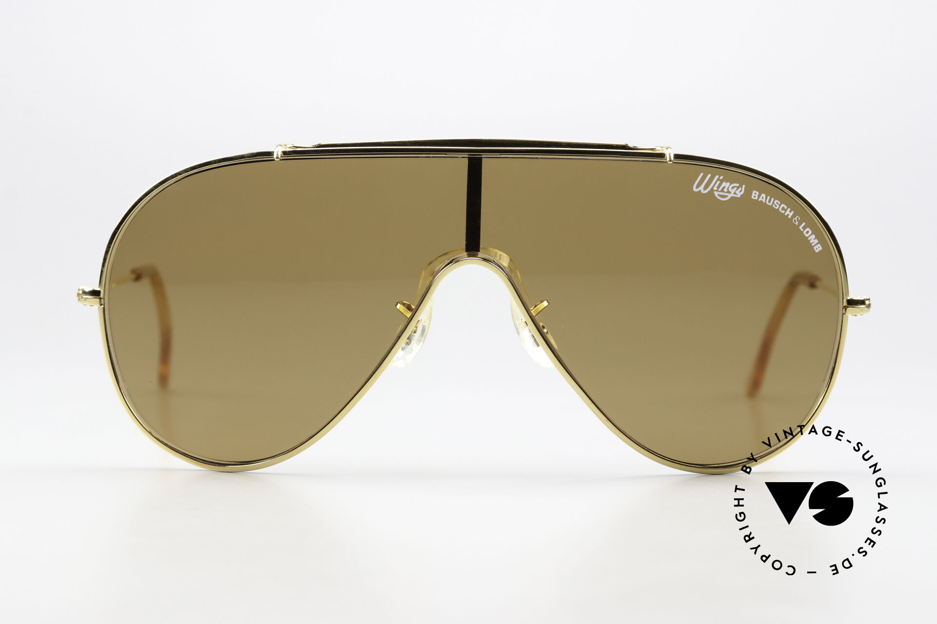 Sunglasses Bausch & Lomb Wings Amber Rose Vintage Shades