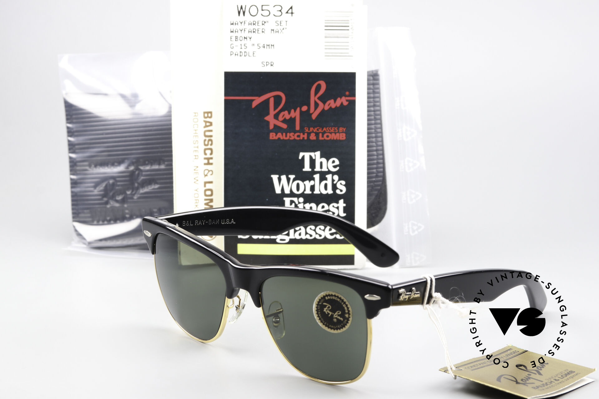 Sunglasses Ray Ban Wayfarer Max II Original 80s USA Ray Ban