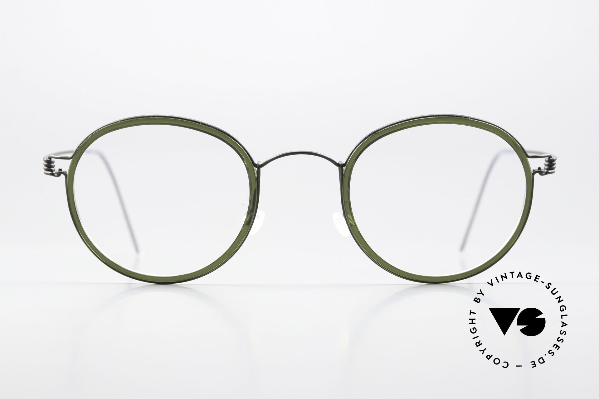 Glasses Lindberg Lex 49 Air Titan Rim Panto Glasses Women Men