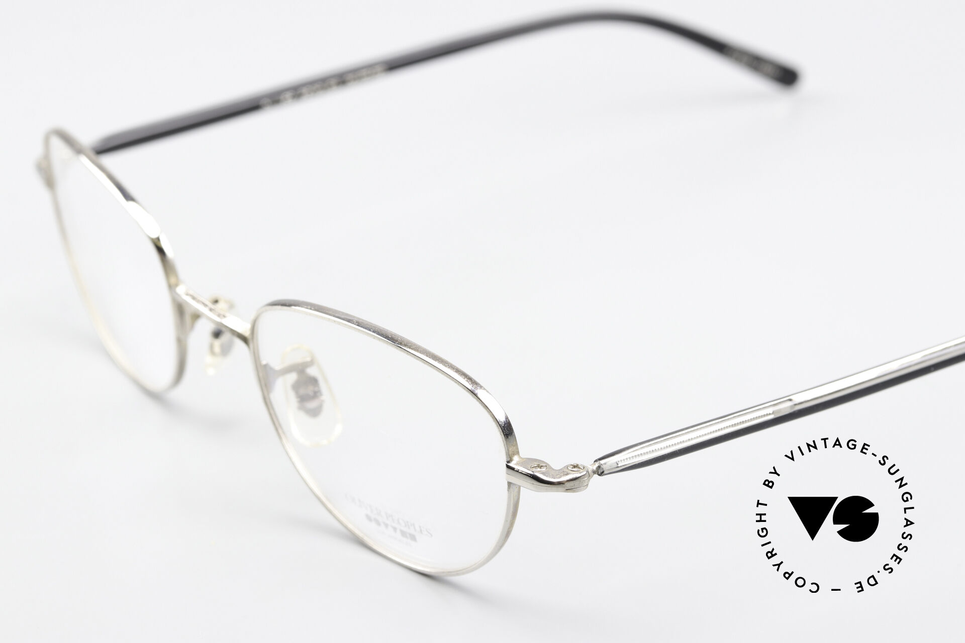 Oliver Peoples OP-6 P-380 Japan Made Sunglasses Vintage Original Lens & Case Vintage Oliver Peoples OP-6 Frames Eyeglasses Brown ATB DTB  main image 3