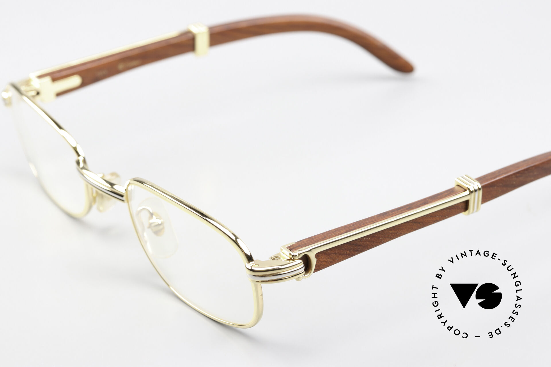 Cartier mens glasses wood frame cheap