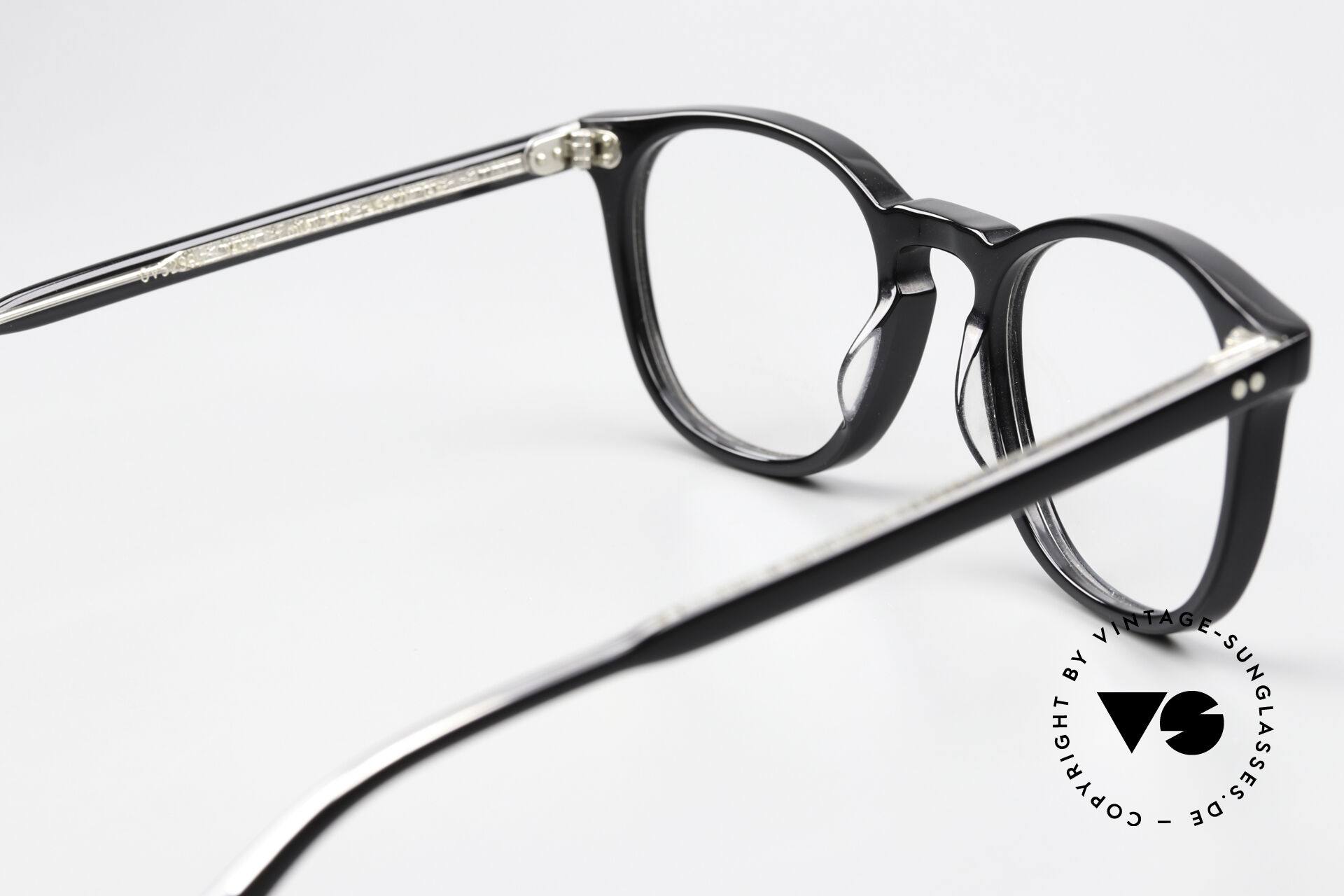 Glasses Oliver Peoples Finley Esq Black Panto Frame 49mm