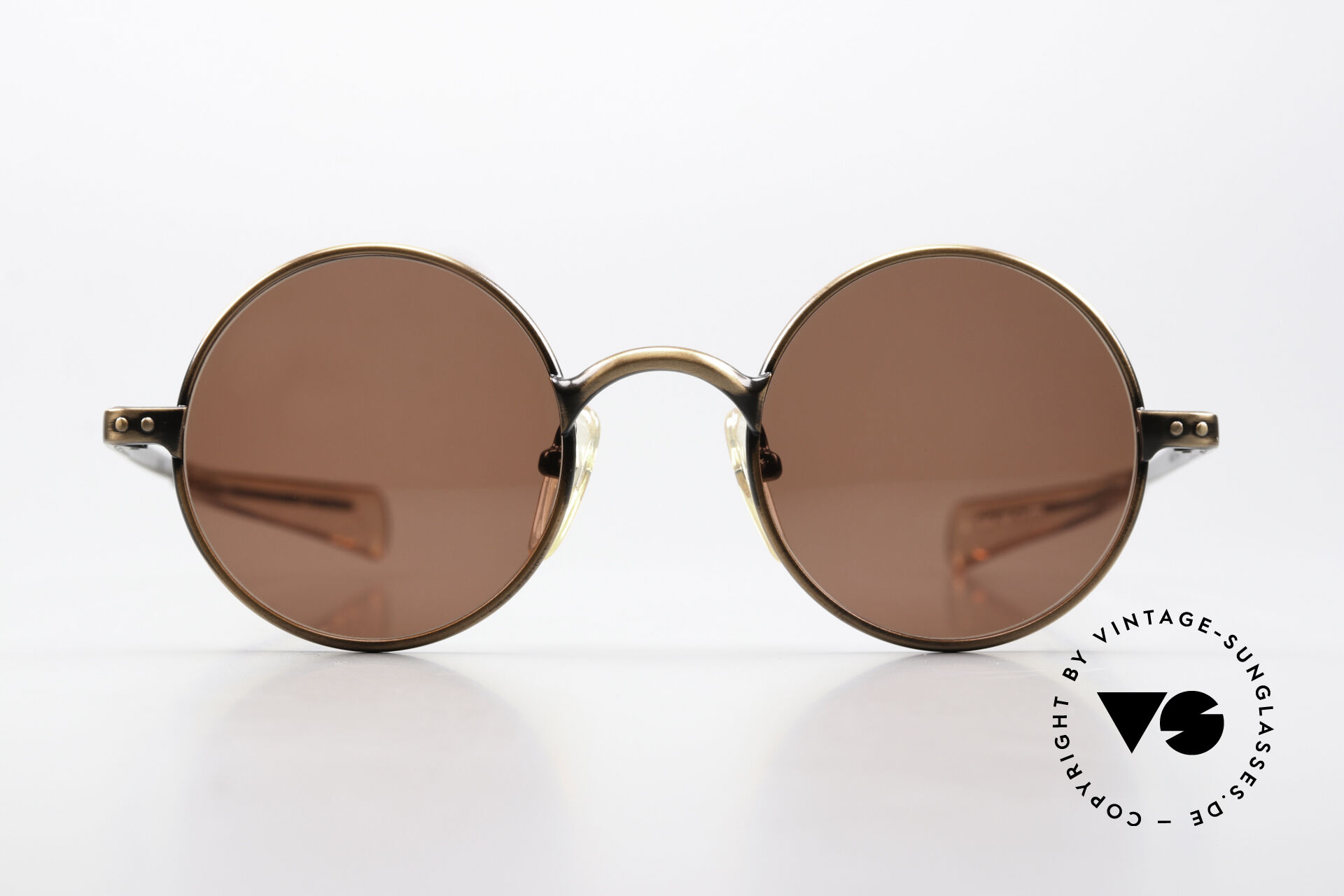Sunglasses Jean Paul Gaultier 57-0173 Antique Bronze Frame 90s