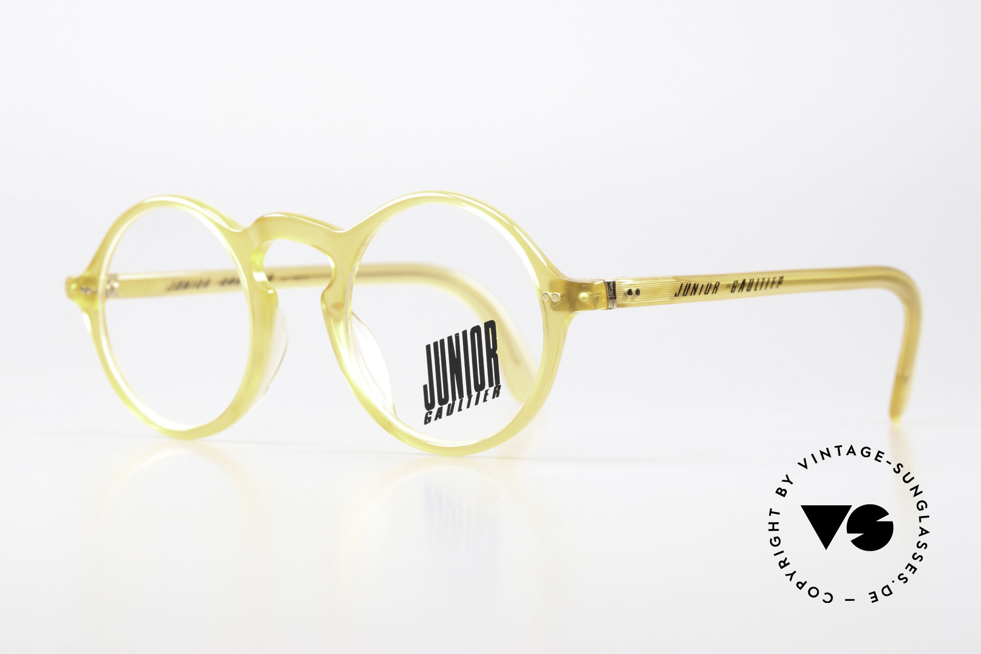 Glasses Jean Paul Gaultier 57-0072 Small Size Honey Yellow