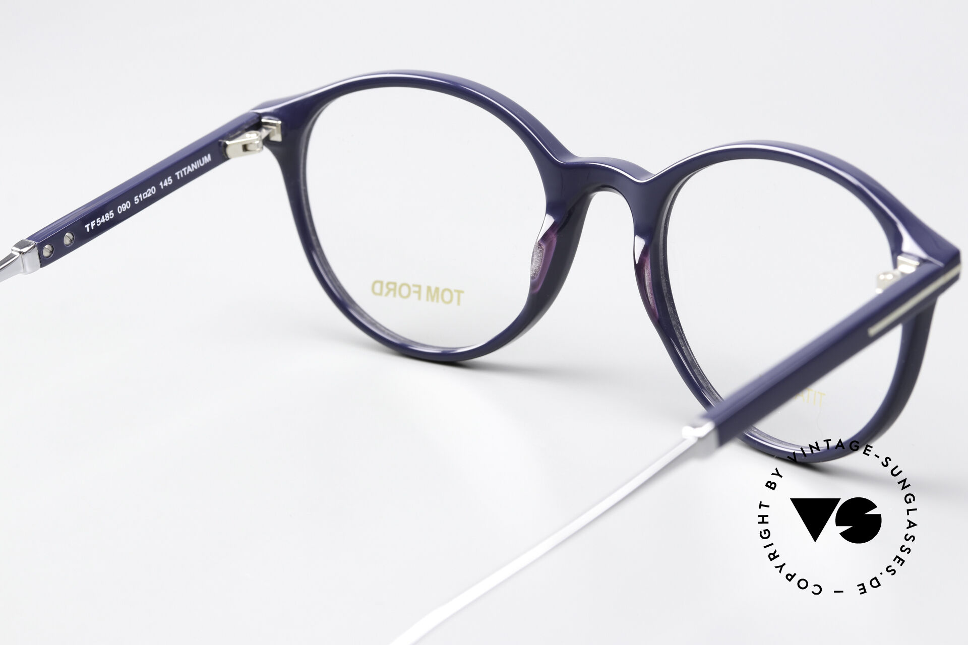 Glasses Tom Ford TF5485 Made In Japan Titan Frame