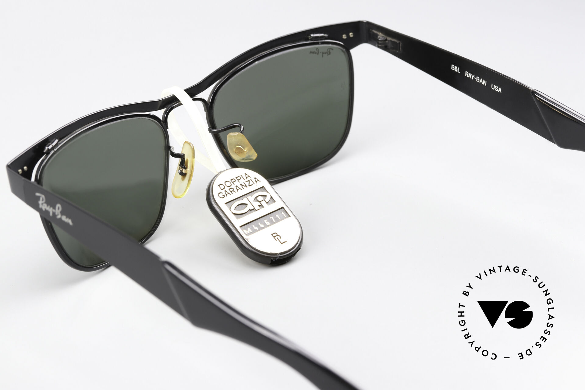 Sunglasses Ray Ban Wayfarer Metal Rare Old Vintage Shades