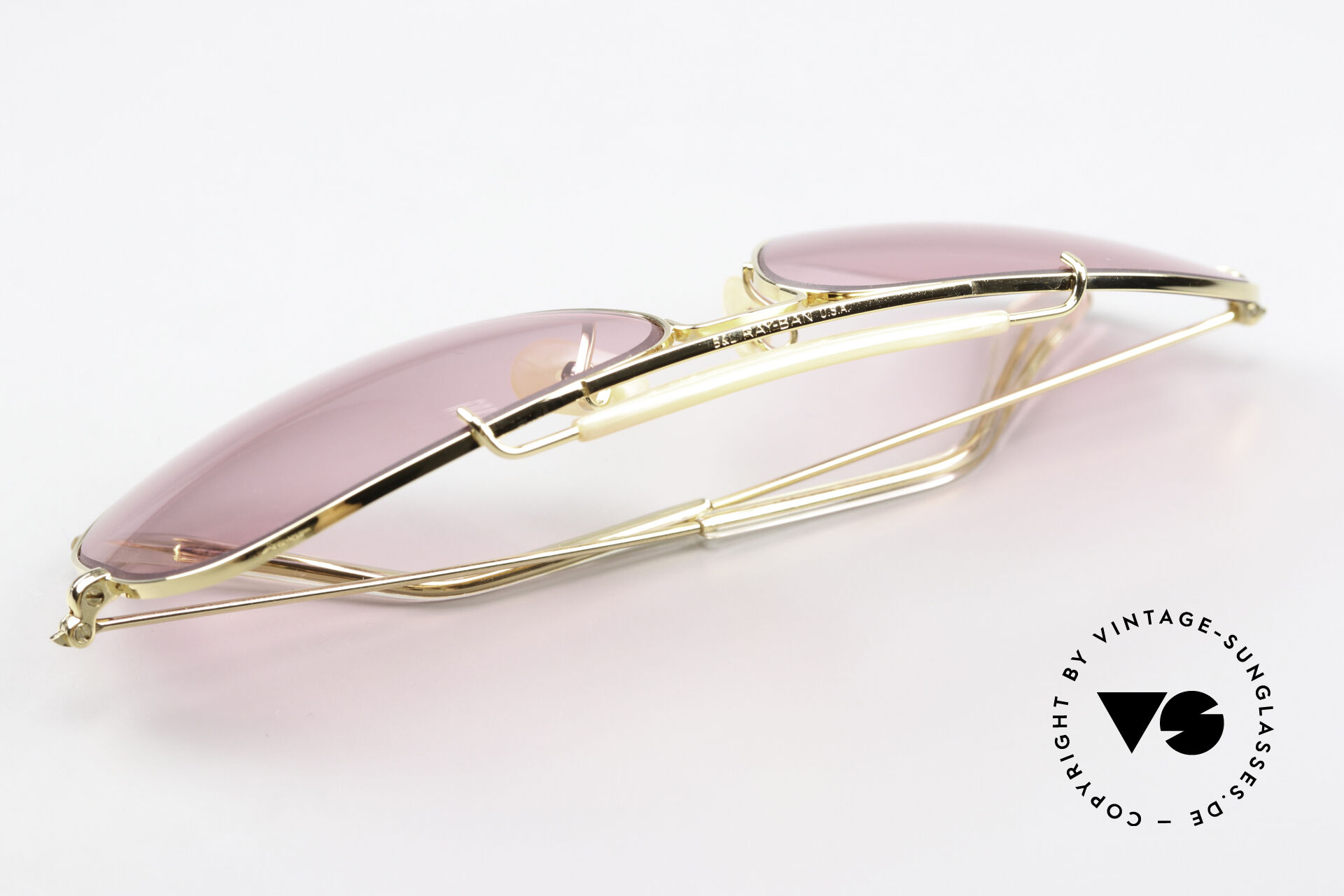小物 RayBan sunglasses round pink case Sunglasses Ray Ban Outdoorsman Lenses Darken In The Sun