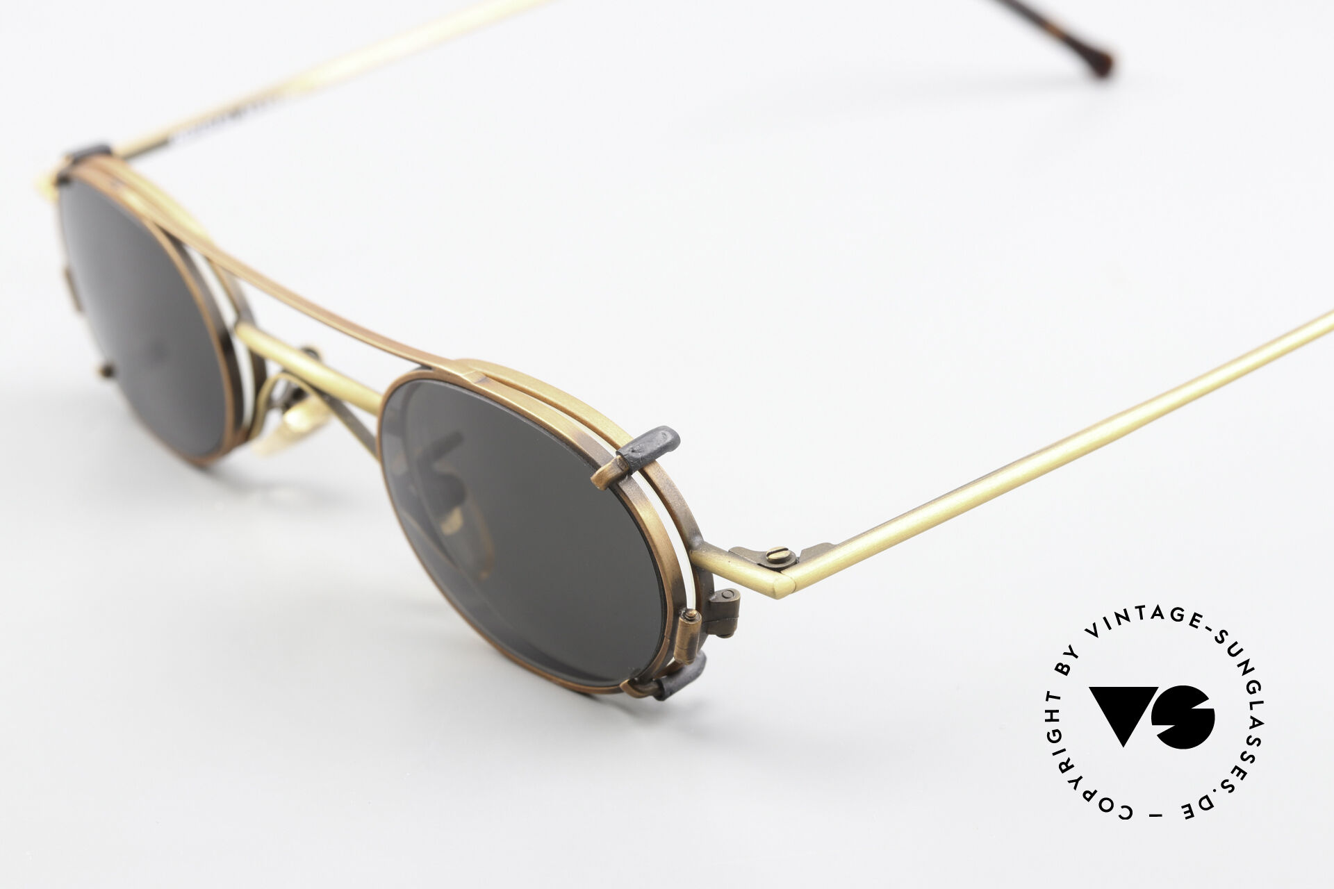 Sunglasses Christian Roth 2400 Oval Clip On Frame 1992