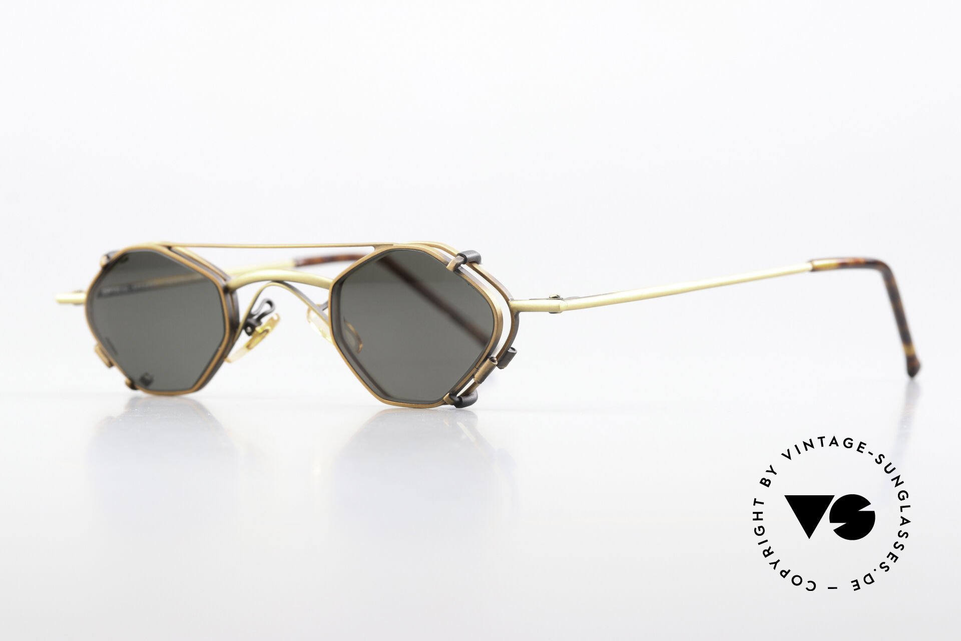 Sunglasses Christian Roth 2402 Octagonal Glasses Antique