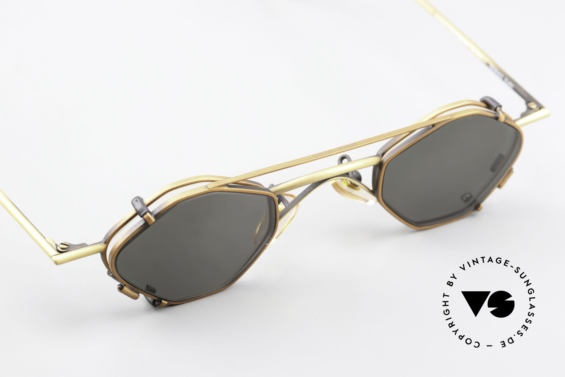 Sunglasses Christian Roth 2402 Octagonal Glasses Antique