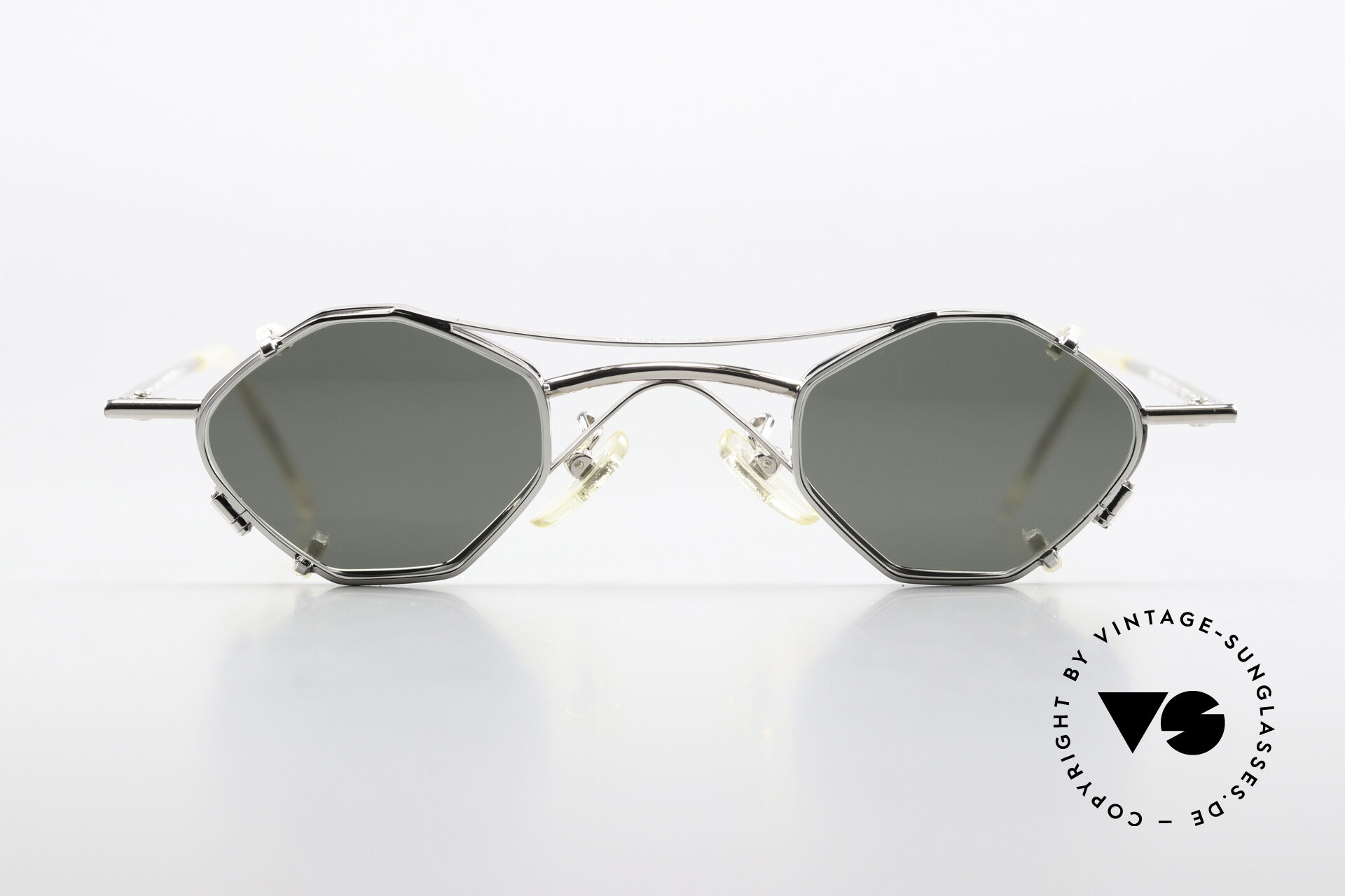 Christian Roth オーバーサイズサングラス Sunglasses Christian Roth 2402 Octagonal Frame Sun Clip
