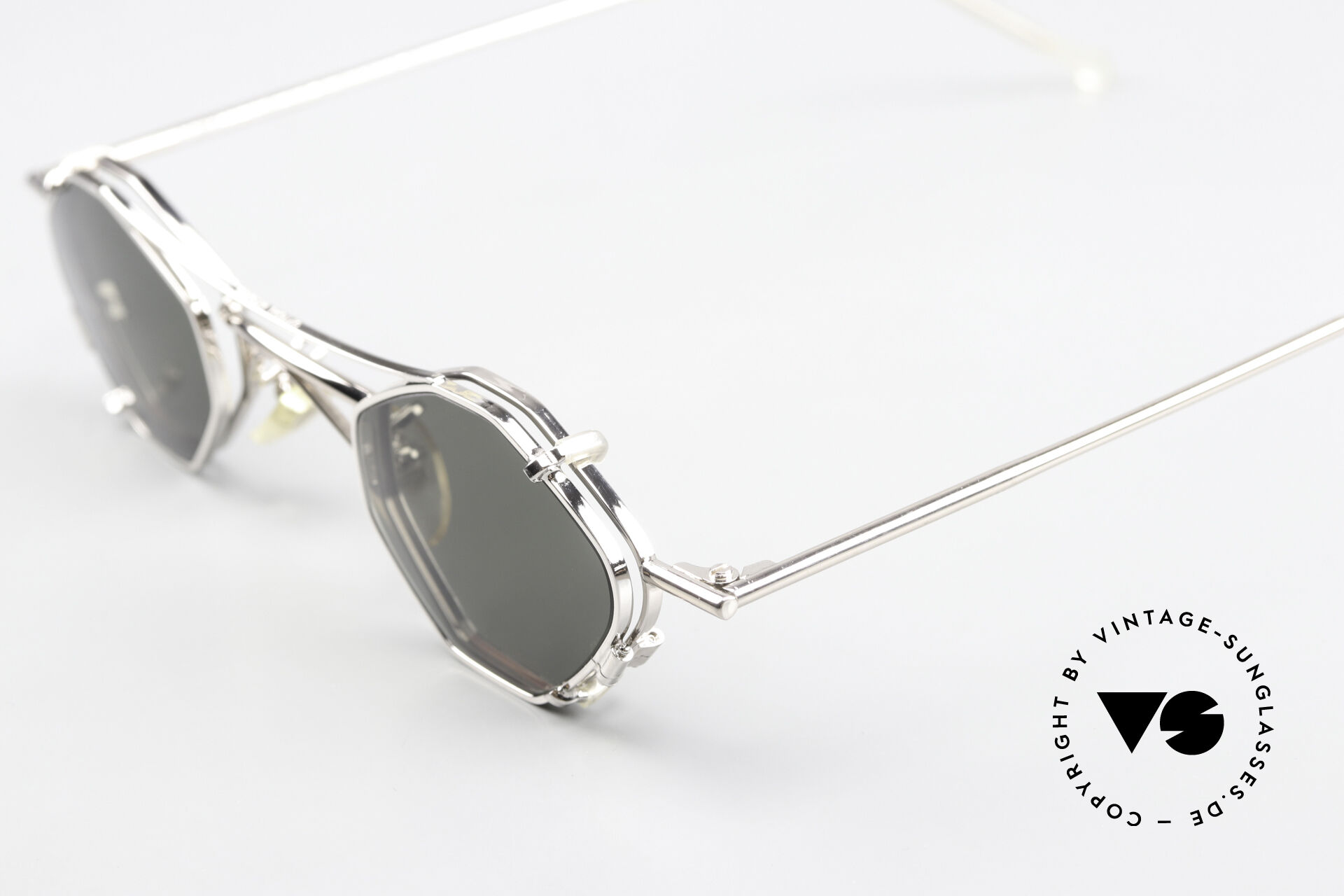 Sunglasses Christian Roth 2402 Octagonal Frame Sun Clip