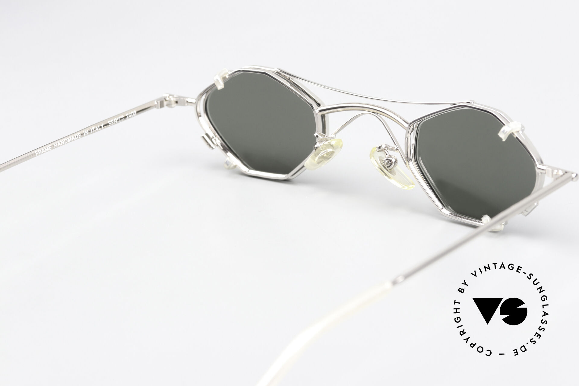 Sunglasses Christian Roth 2402 Octagonal Frame Sun Clip