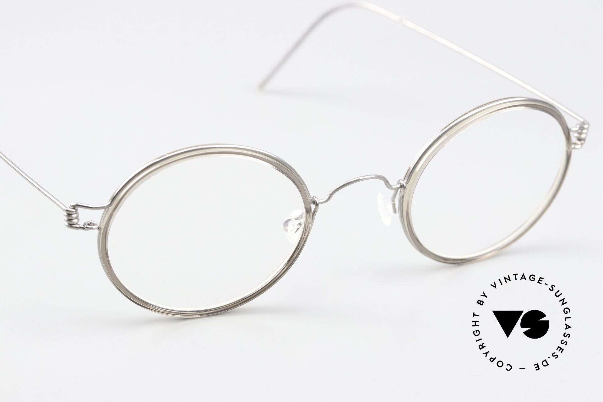 Glasses Lindberg Freddie Air Titan Rim Square Men's Glasses