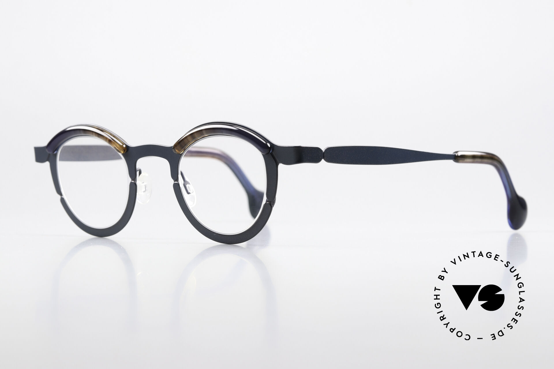 theo persian belgium 278 メガネ① Glasses Theo Belgium Piece Round Frame Unisex Panto
